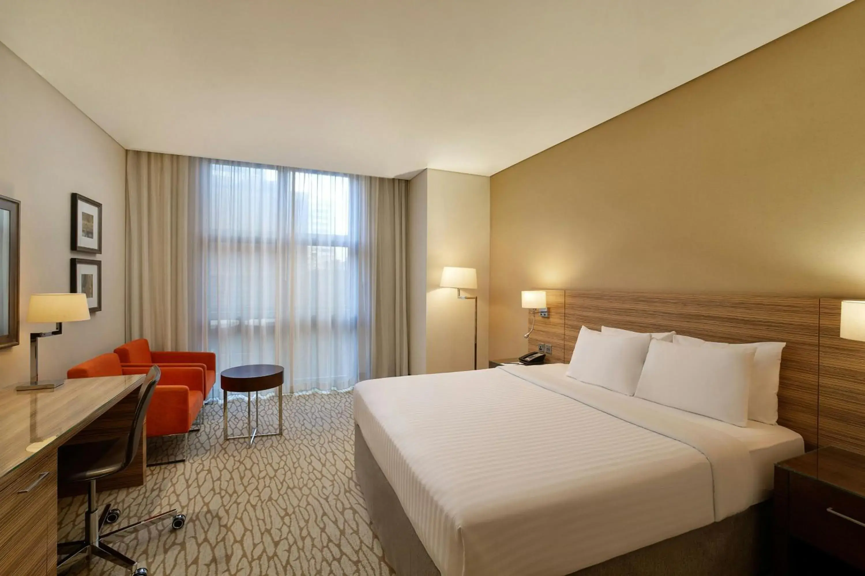 Superior Deluxe Guest Room with One King Bed in Courtyard by Marriott World Trade Center, Abu Dhabi Superior Deluxe Guest Room with One King Bed in Courtyard by Marriott World Trade Center, Abu Dhabi