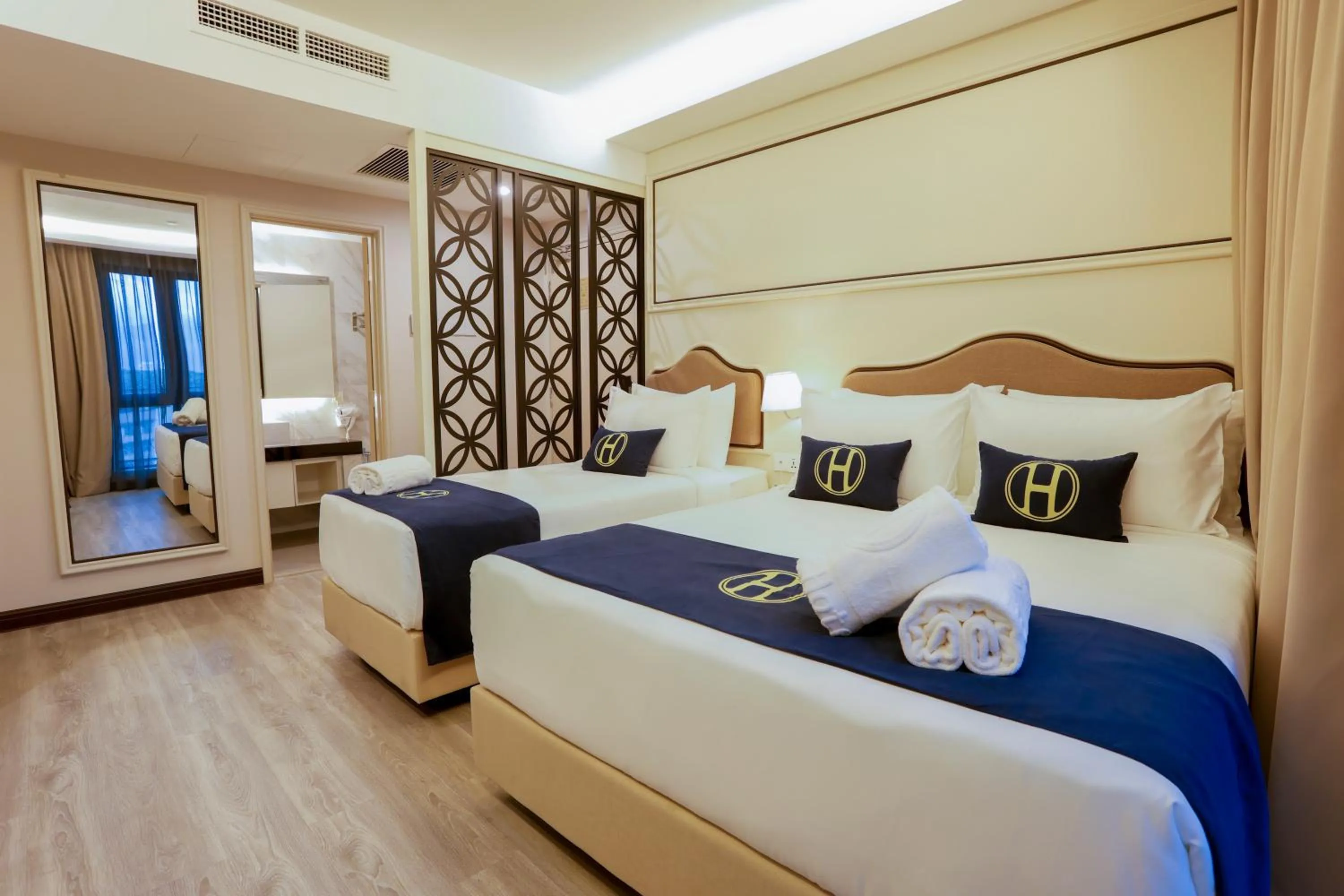 Bed in The Host Hotel