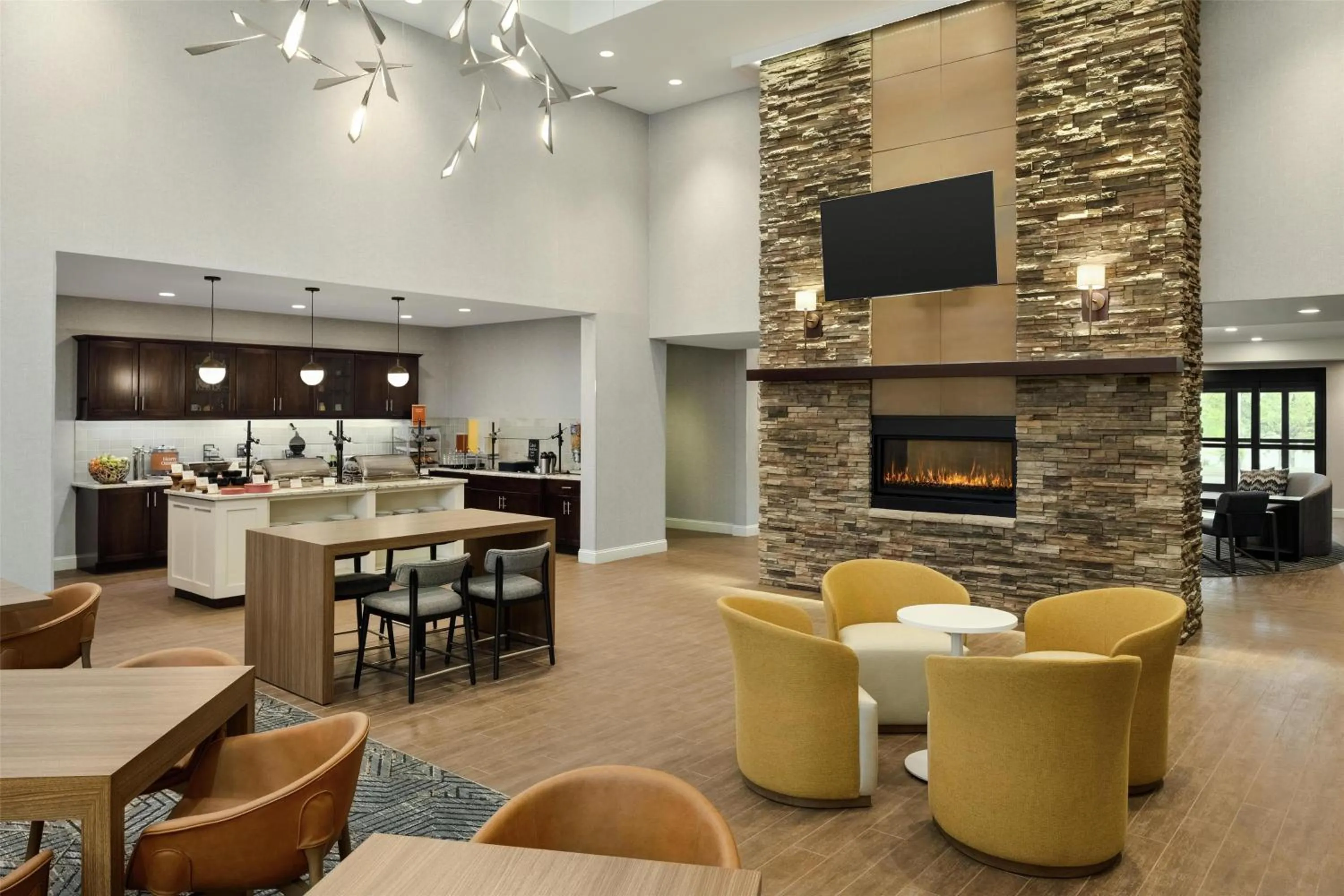 Breakfast in Homewood Suites by Hilton Burlington