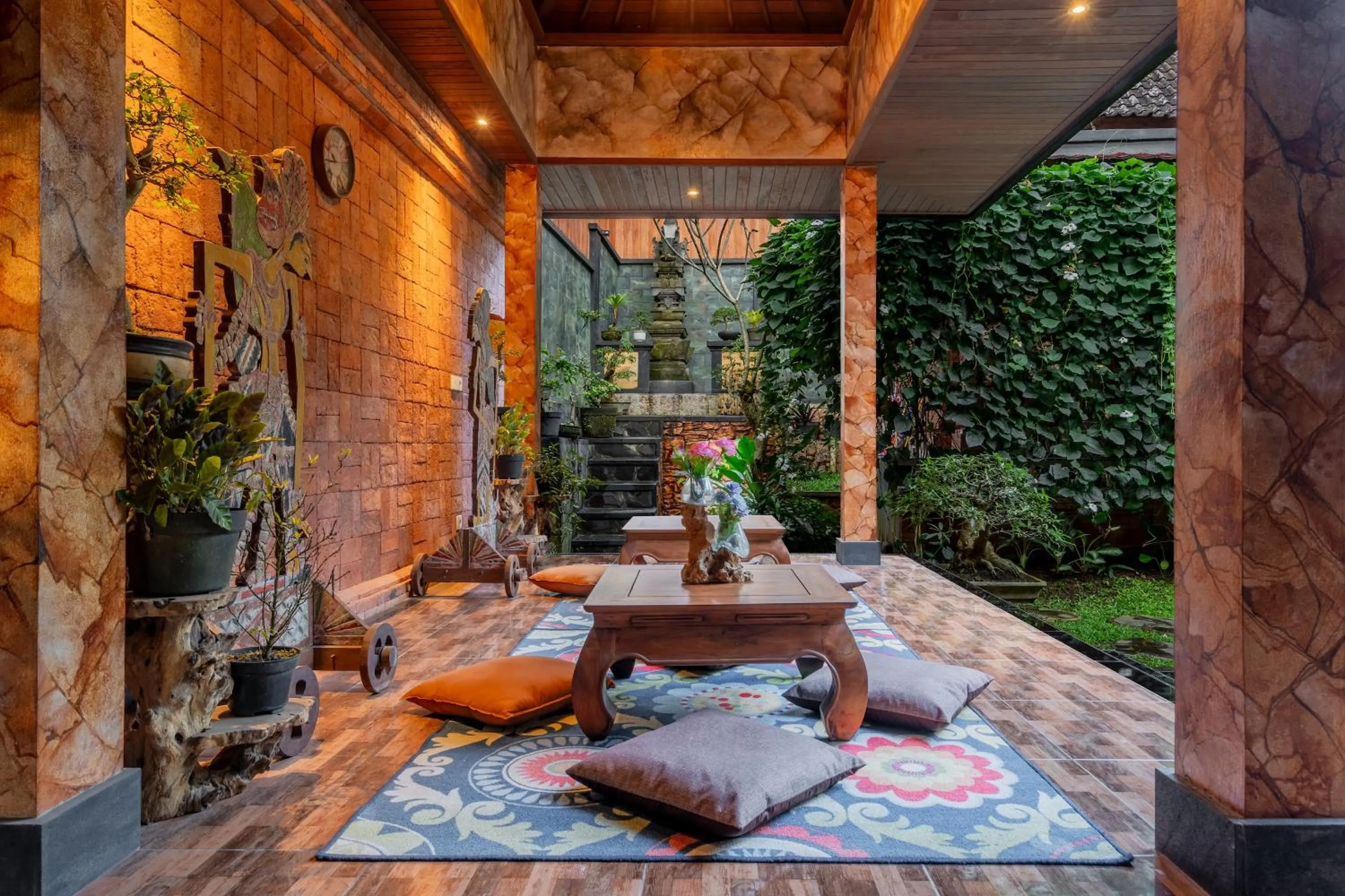 Patio in Maru Fortuna Villa by Moria