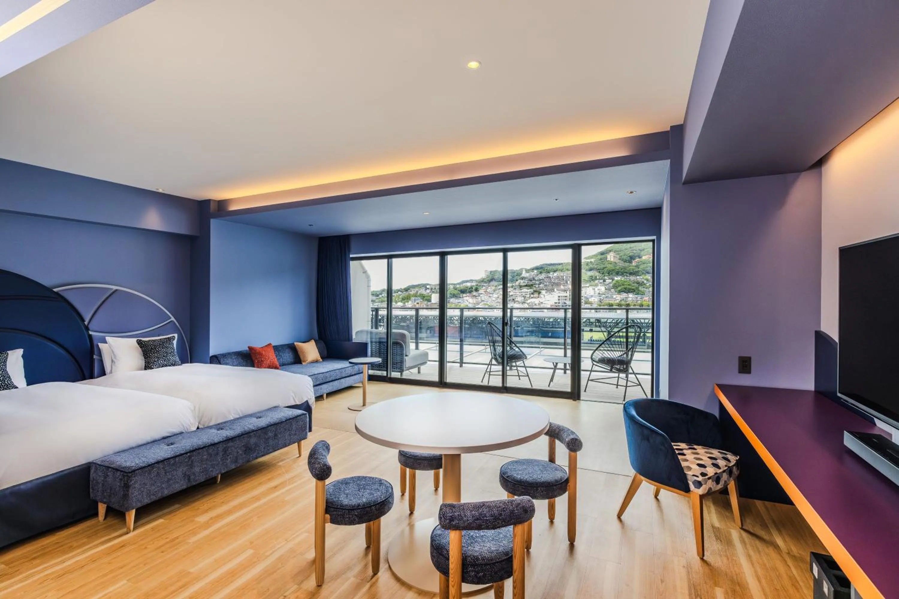 Bed in Stadium City Hotel Nagasaki