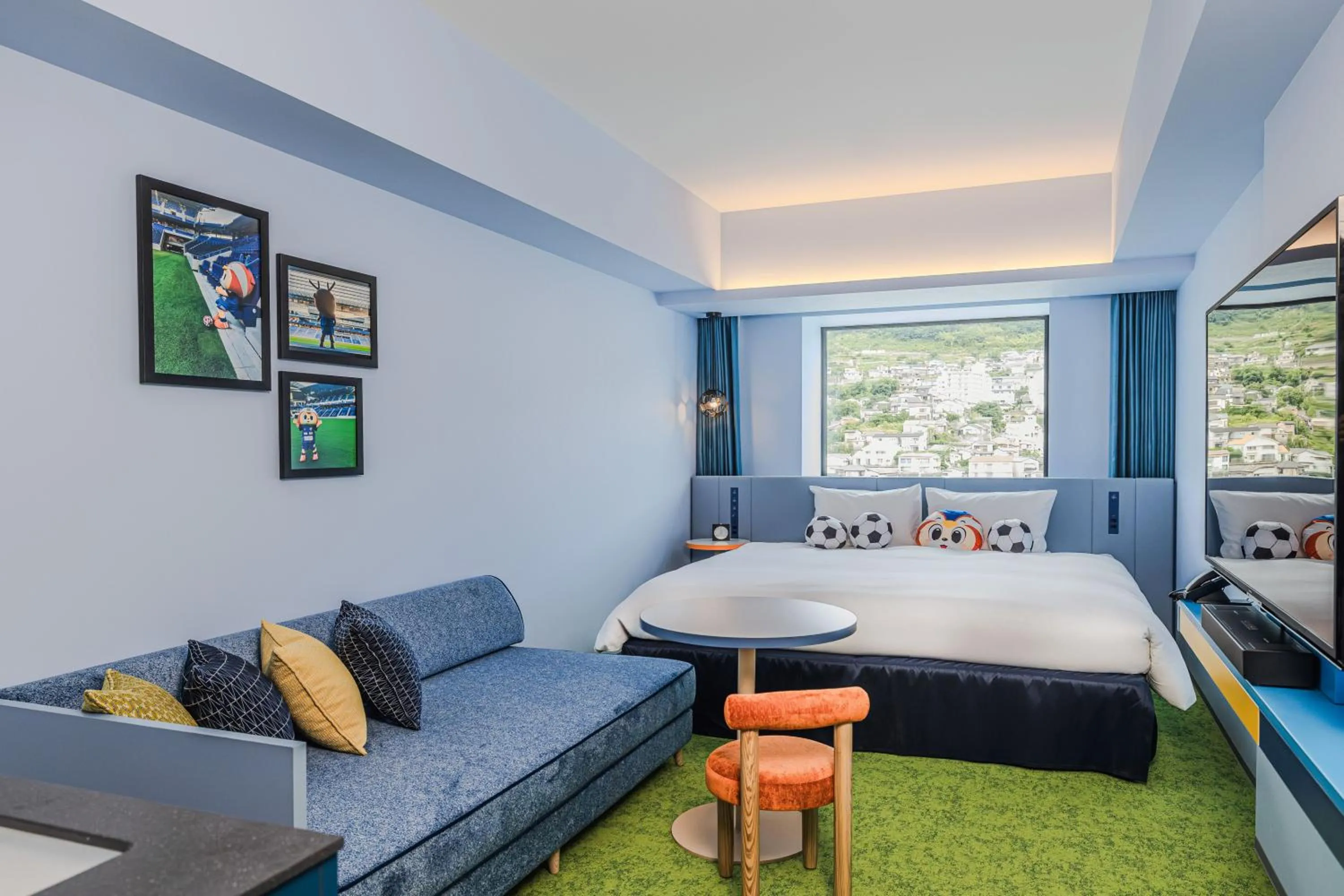 Bed in Stadium City Hotel Nagasaki