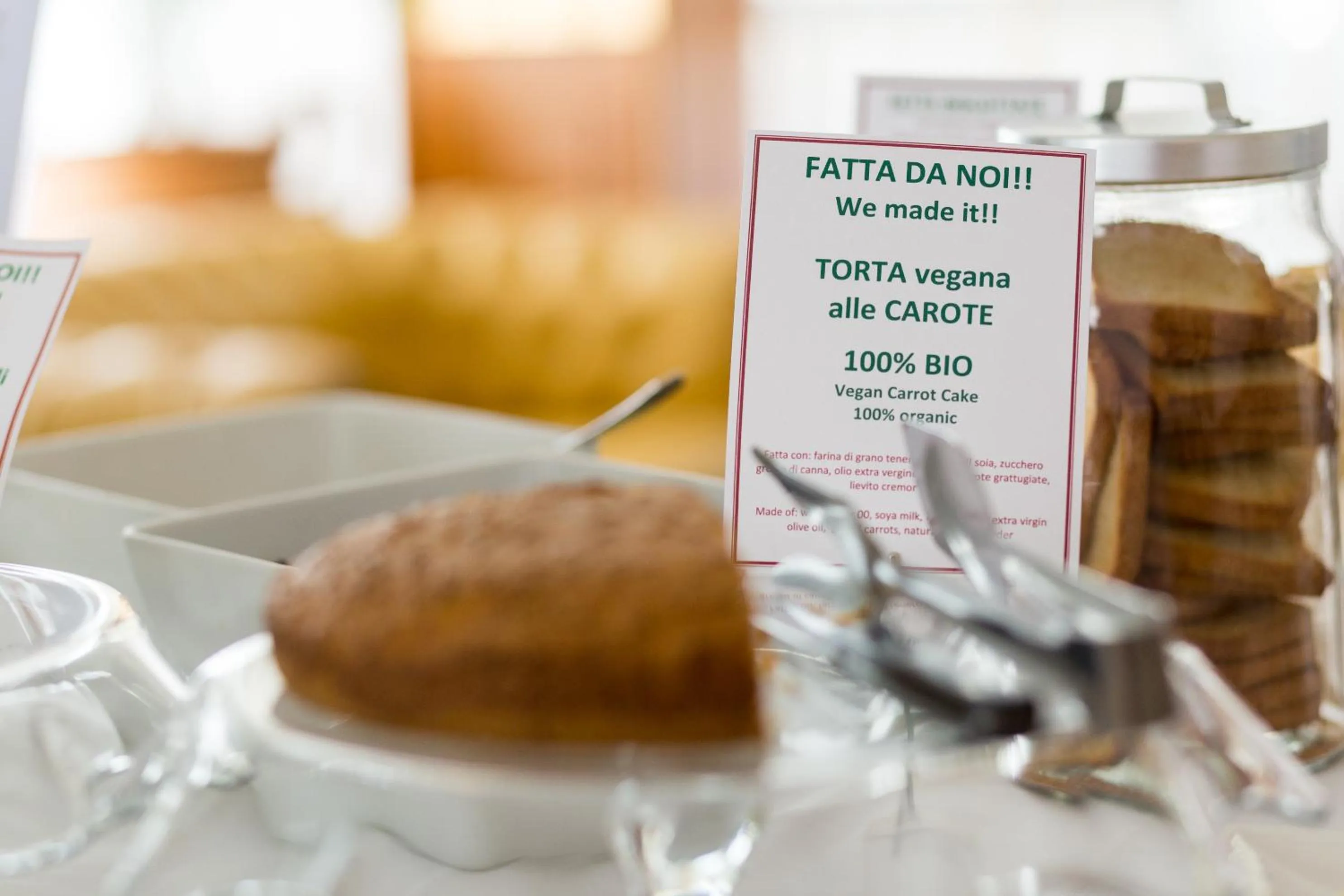 Buffet breakfast in Bio Boutique Hotel XU' - Gruppo Ambienthotels