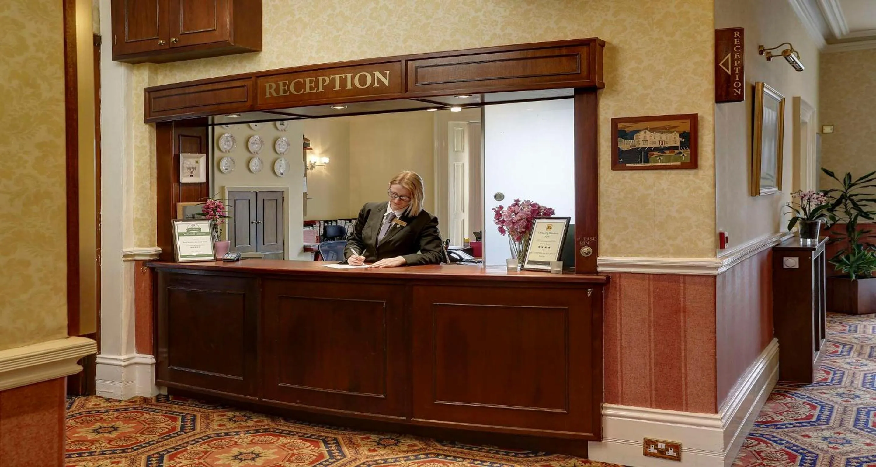 Property building in B/W Plus Buxton Lee Wood Hotel