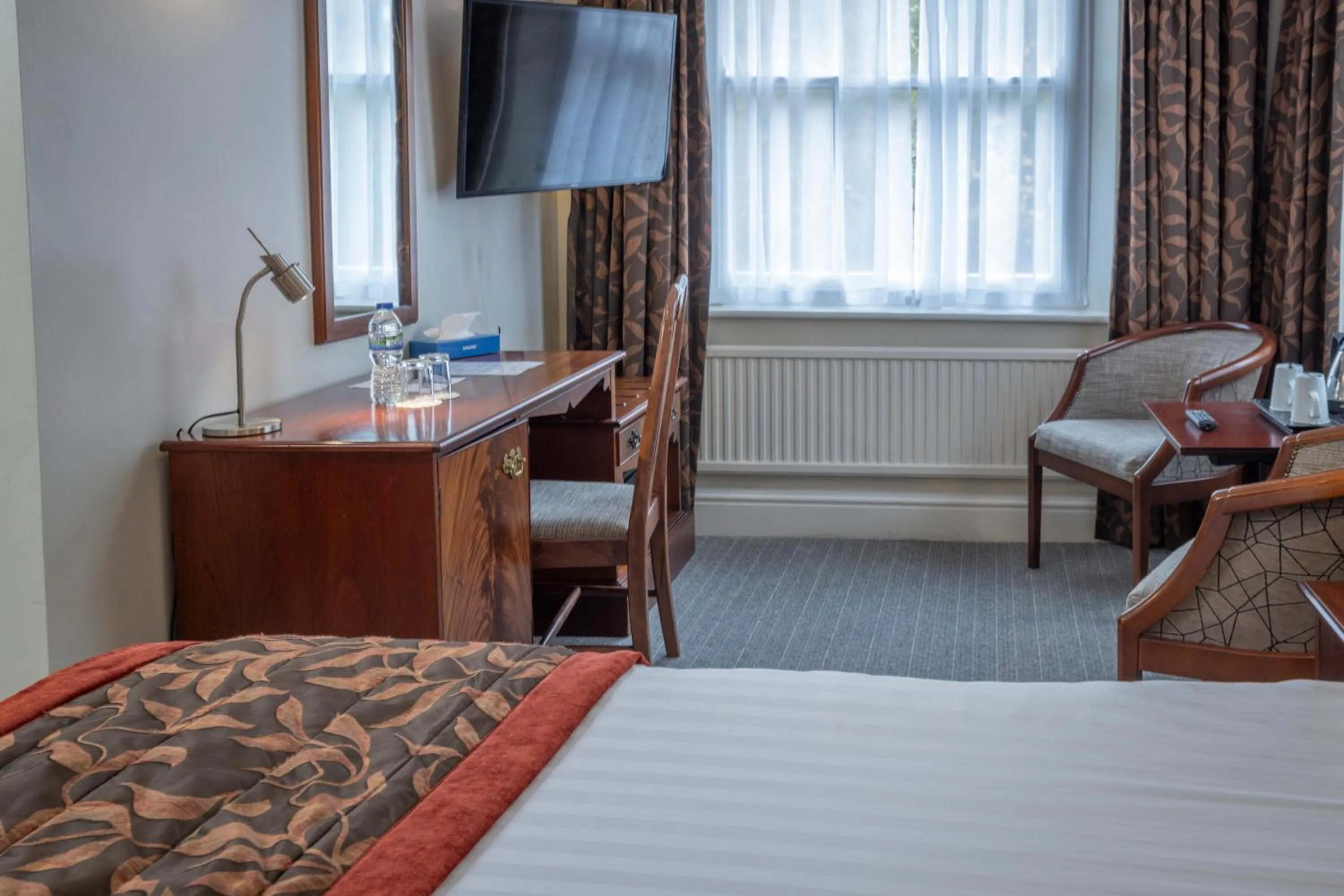 Bedroom, Bed in B/W Plus Buxton Lee Wood Hotel