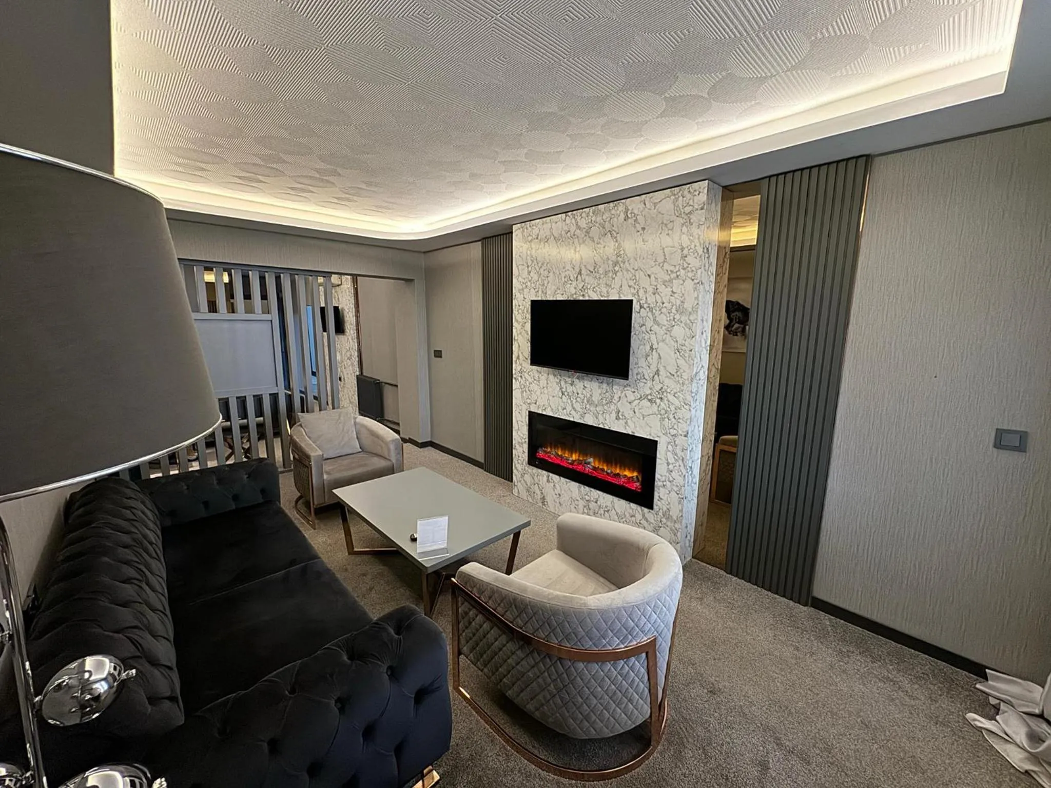 Seating area, Bed in BÇ Ruby Hotel