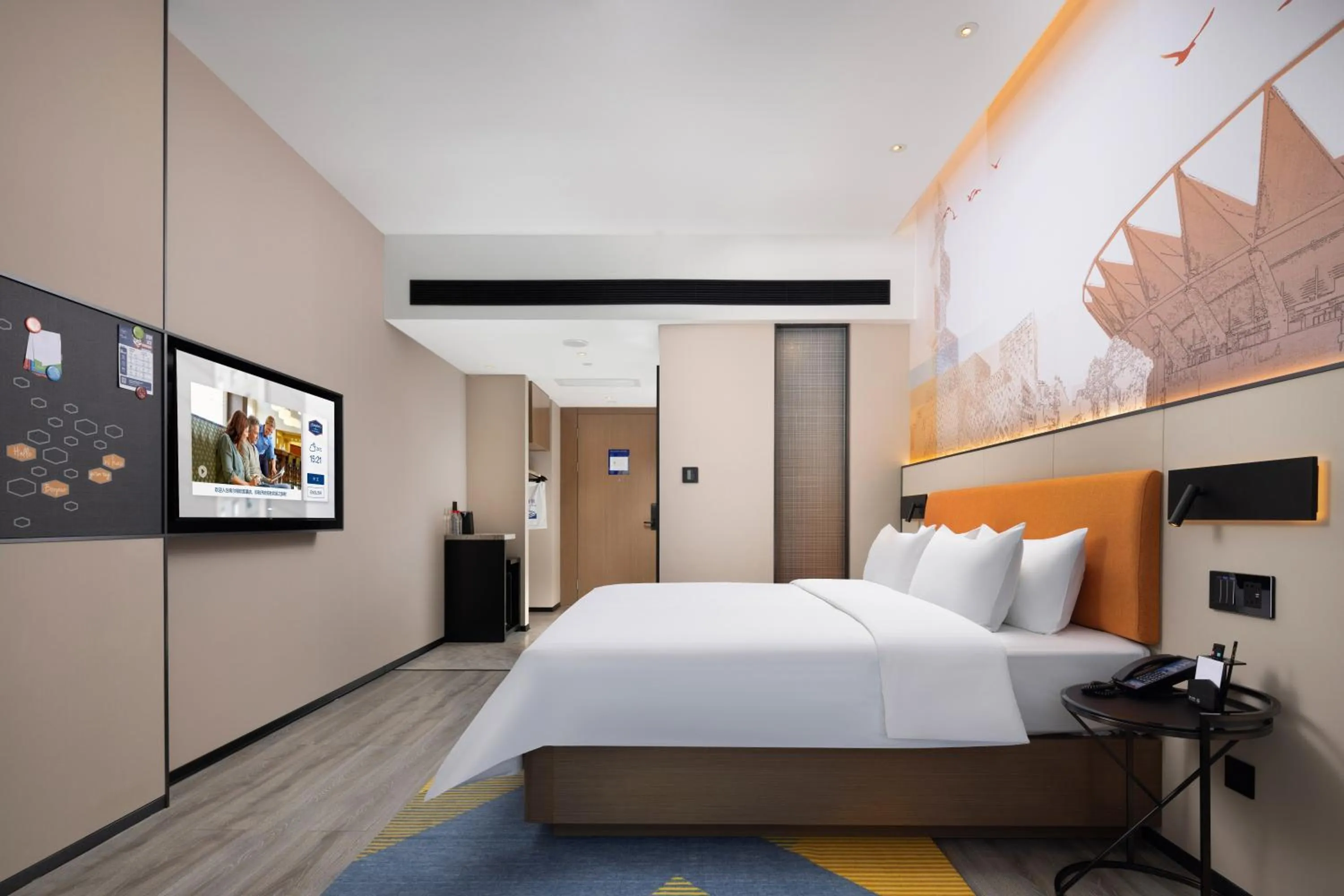 Photo of the whole room, Bed in Hampton By Hilton Foshan Shunde Chencun