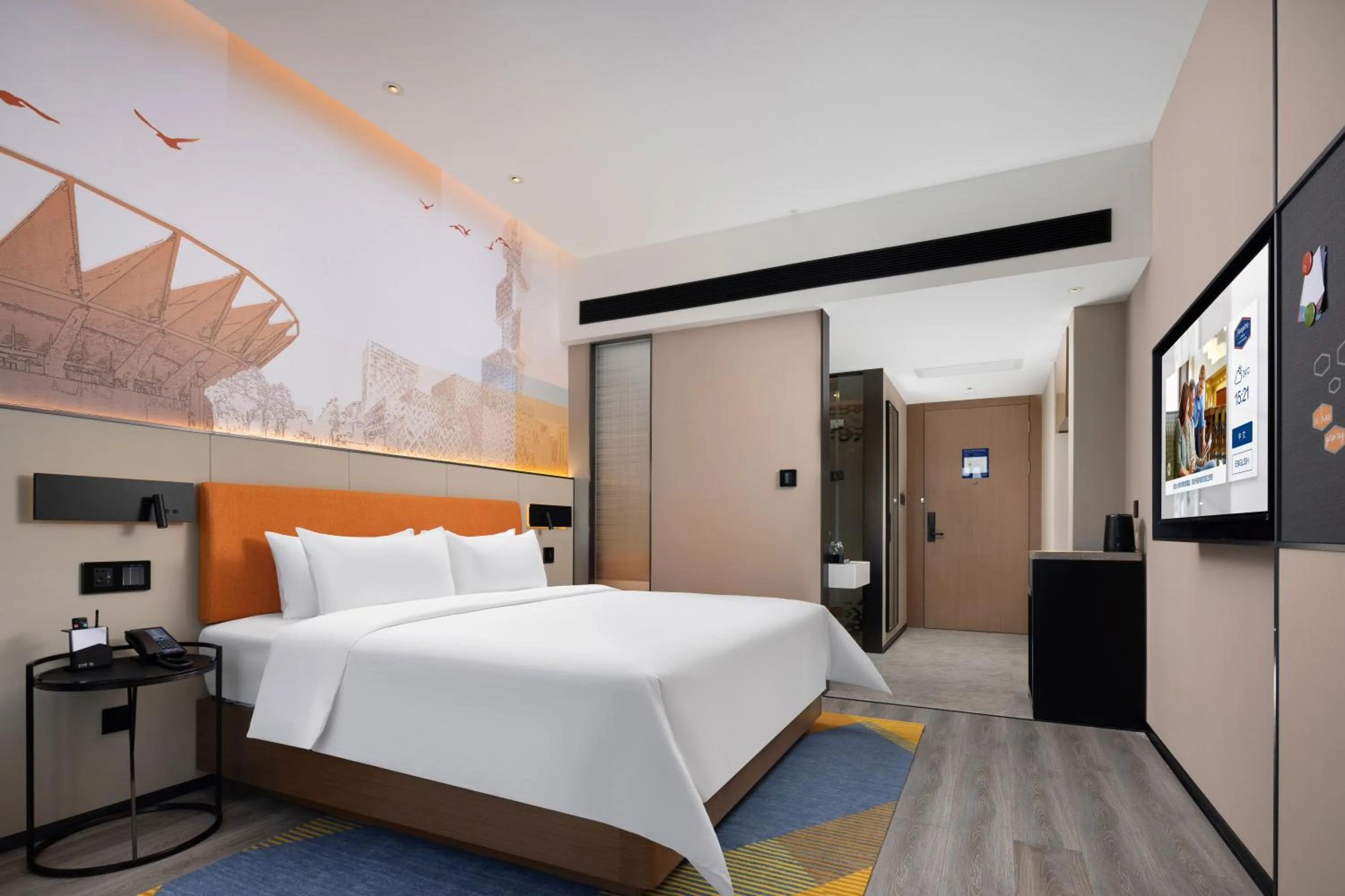 Photo of the whole room, Bed in Hampton By Hilton Foshan Shunde Chencun