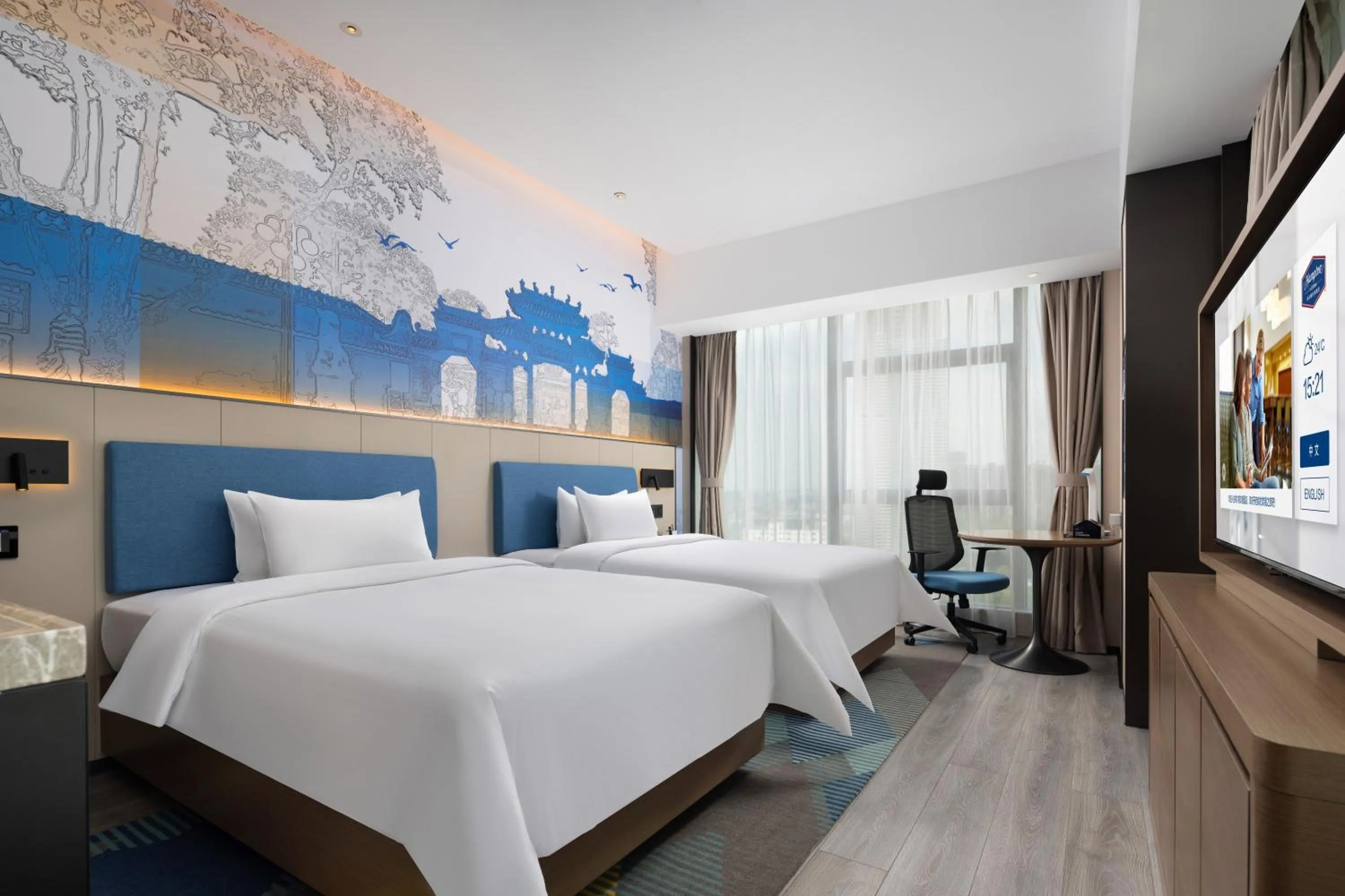 Photo of the whole room, Bed in Hampton By Hilton Foshan Shunde Chencun
