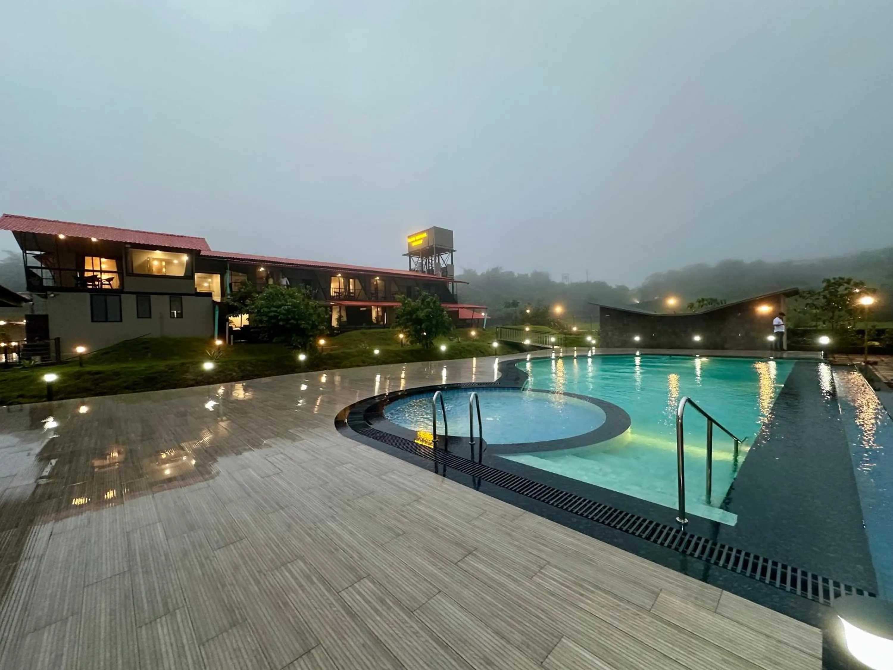 Property building in Bliss Nirvana Resort, Lonavala
