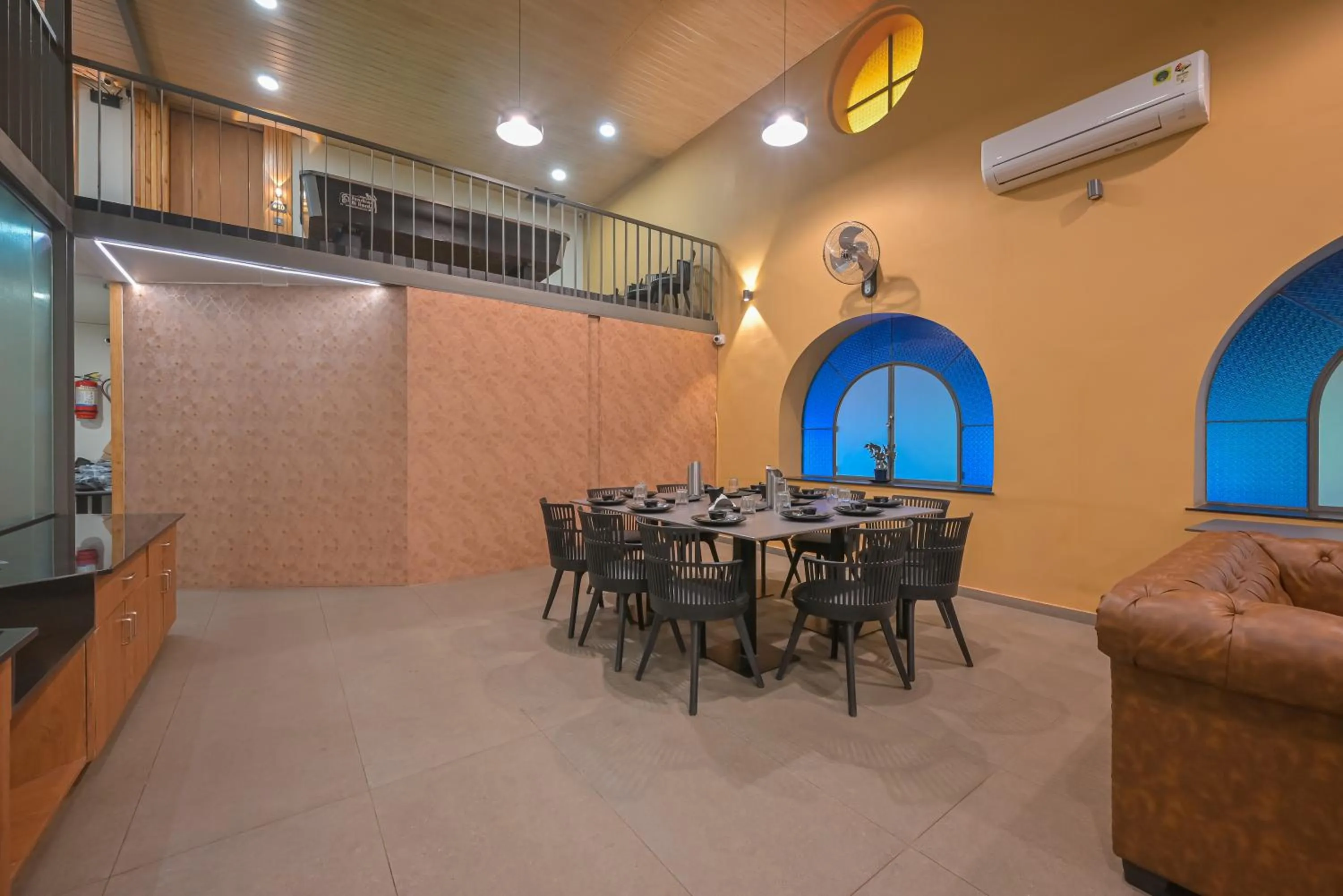 Living room in Bliss Nirvana Resort, Lonavala