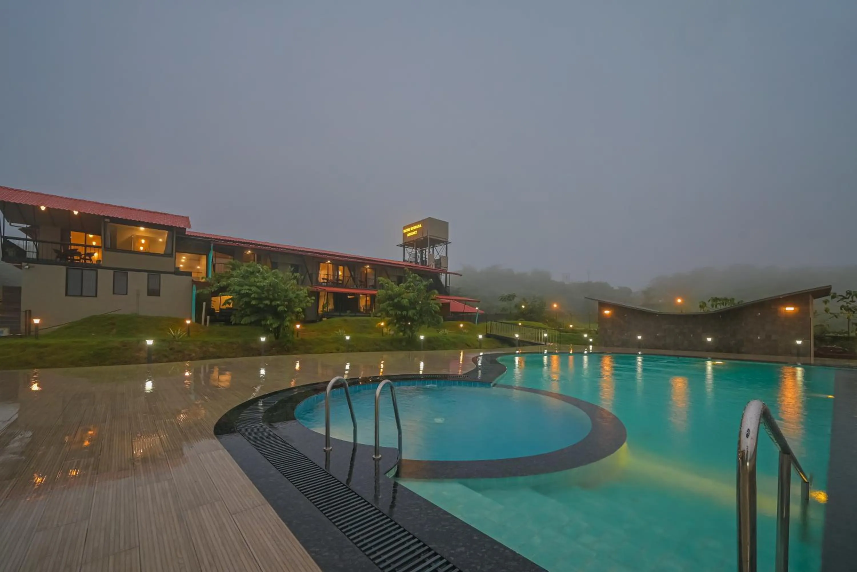 Property building in Bliss Nirvana Resort, Lonavala