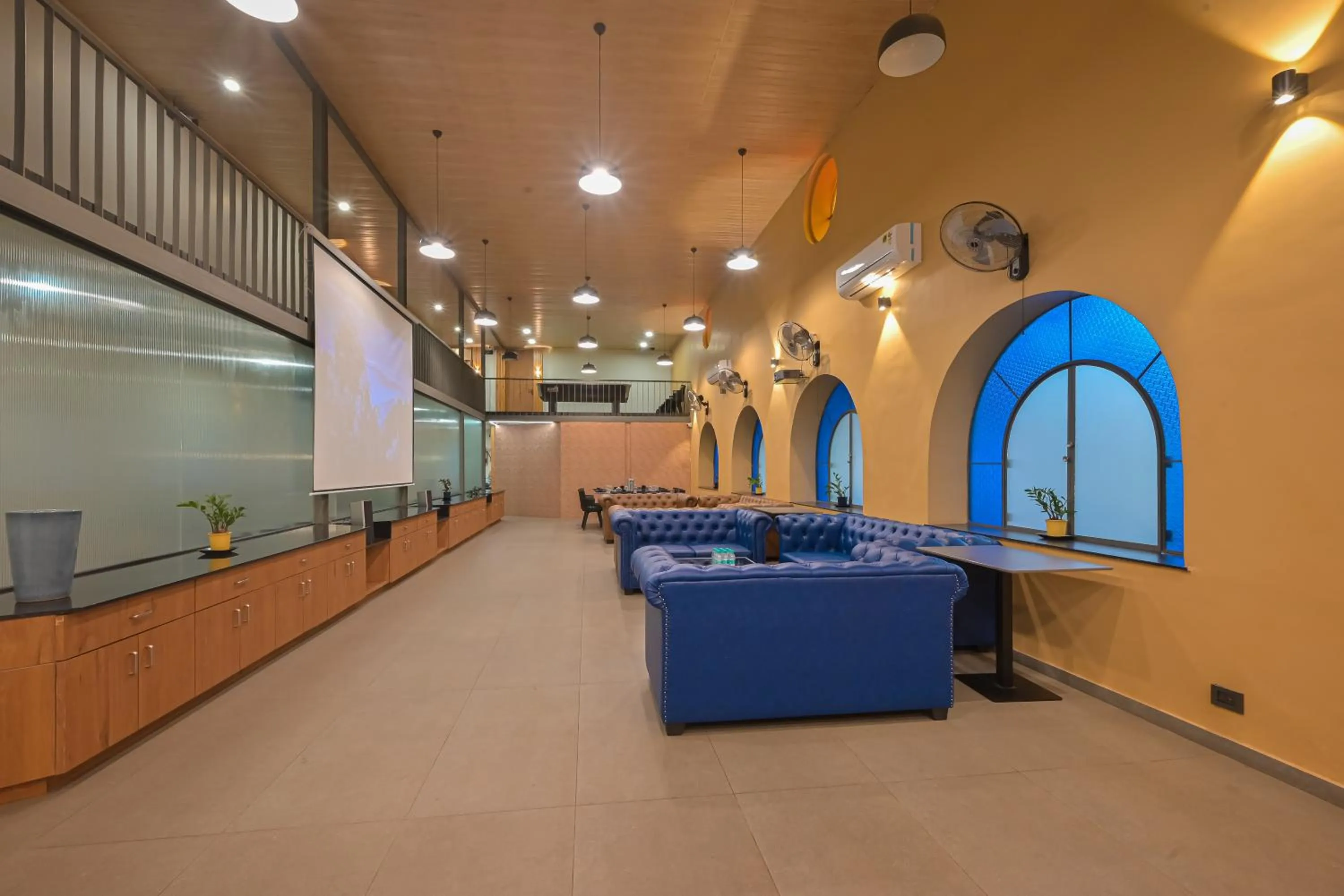 Living room in Bliss Nirvana Resort, Lonavala