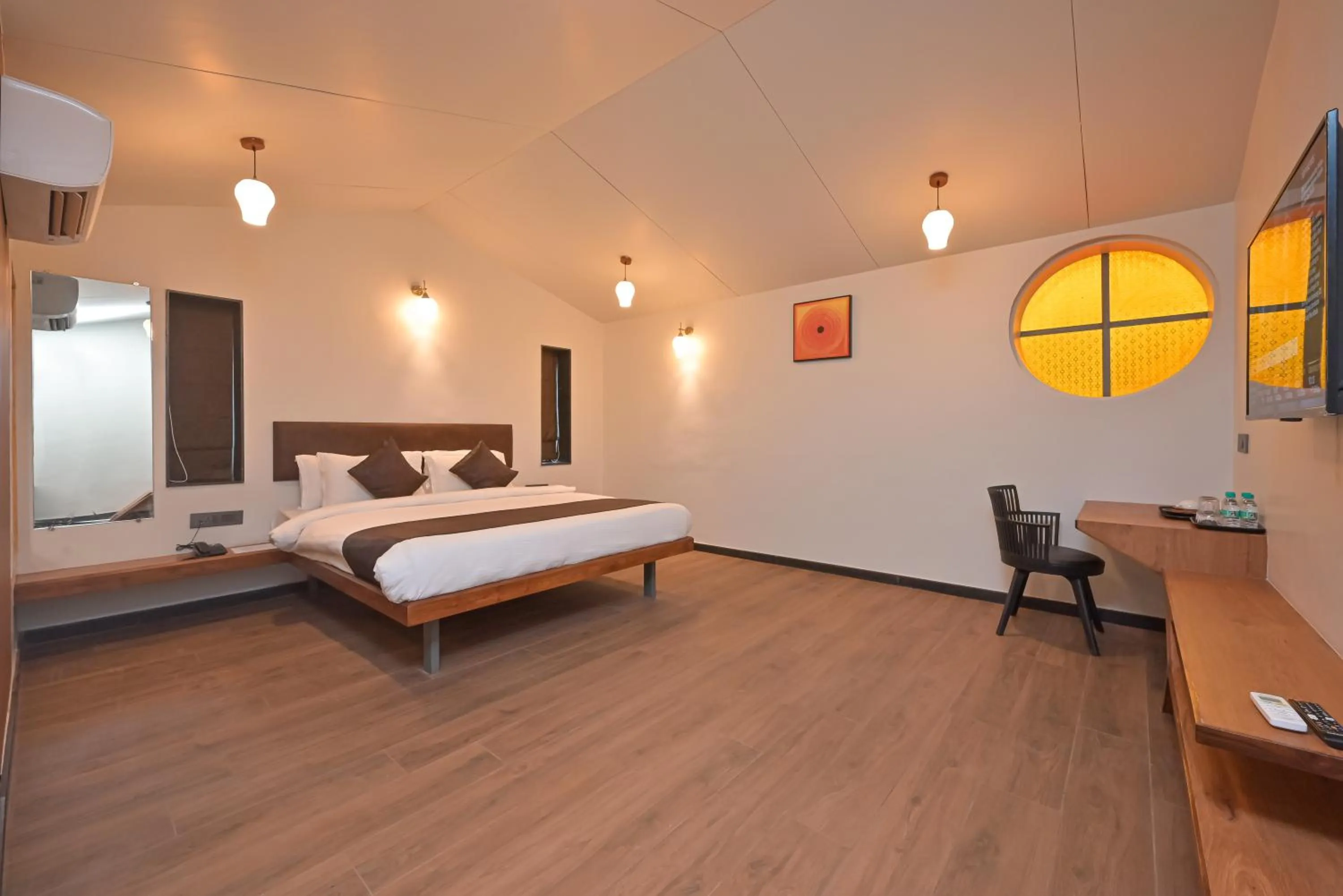 Bed in Bliss Nirvana Resort, Lonavala