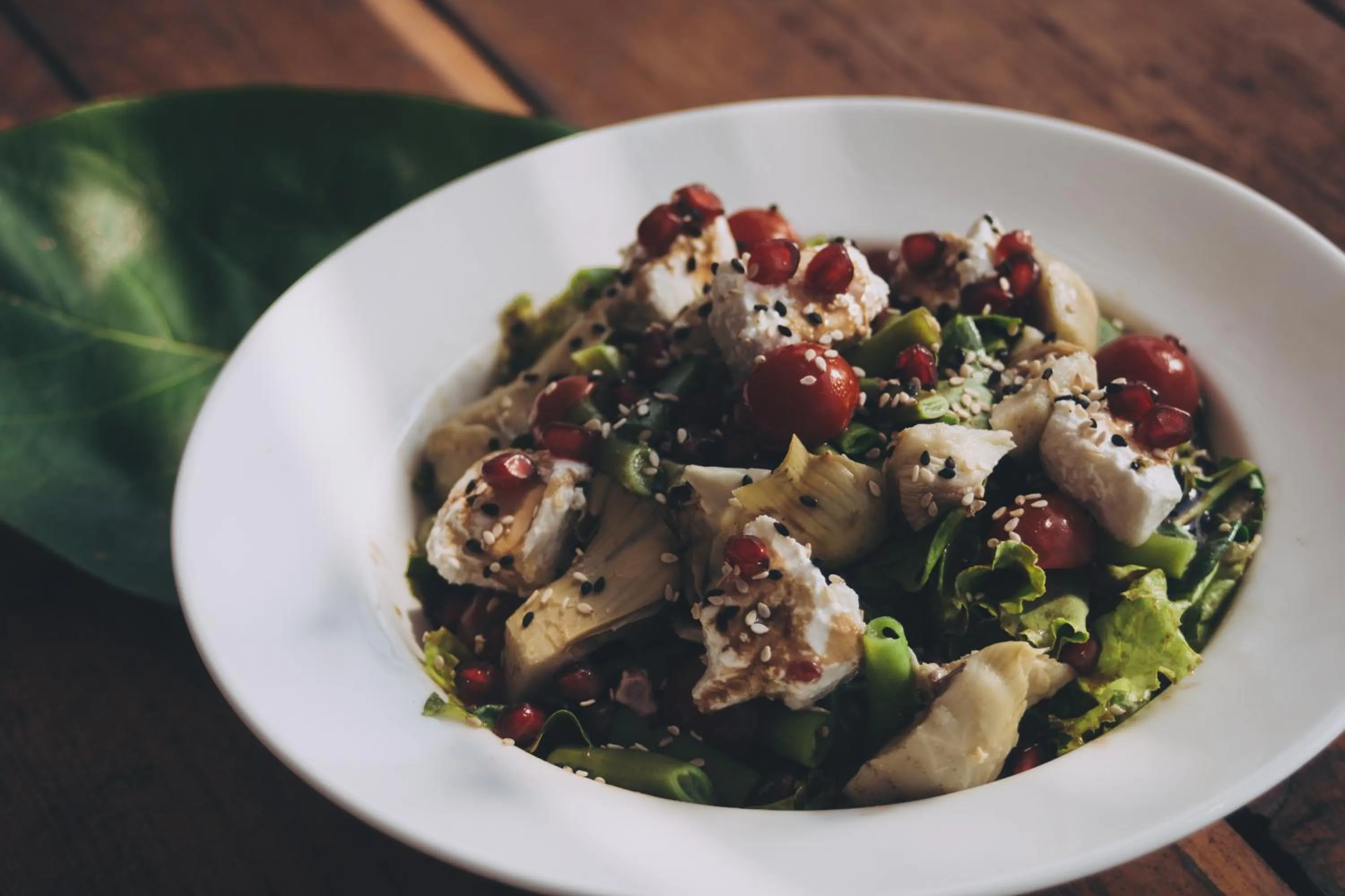 Food close-up in Anahata Retreat Beach Front Ashwem Goa