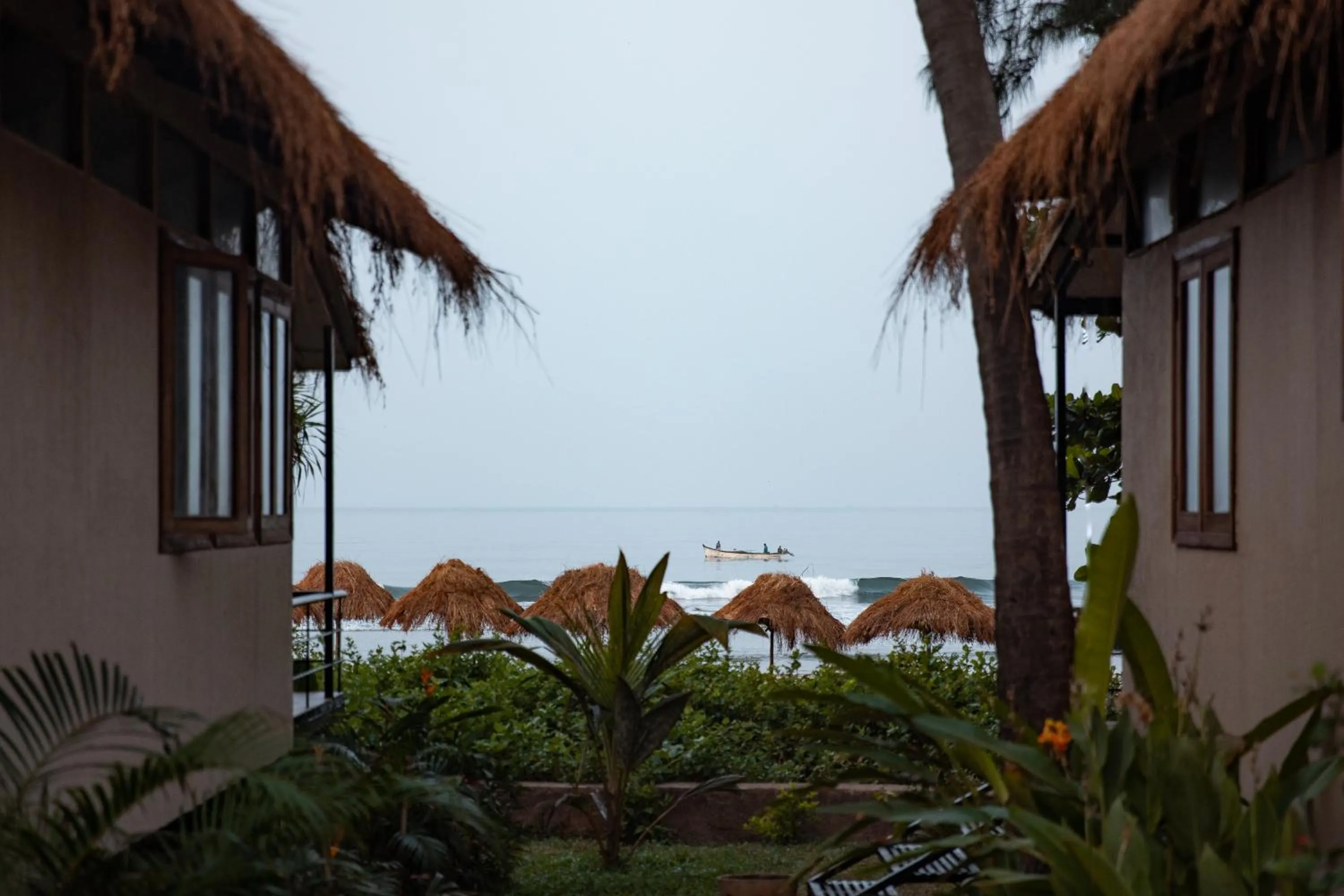 View (from property/room) in Anahata Retreat Beach Front Ashwem Goa