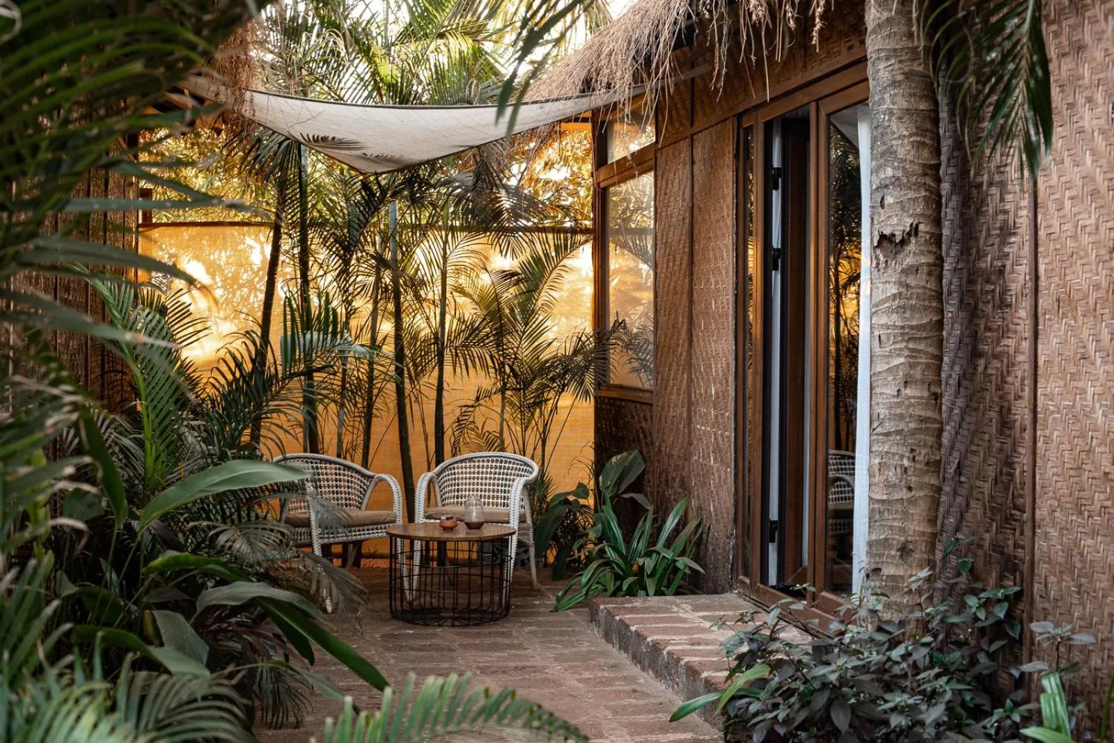 Balcony/Terrace in Anahata Retreat Beach Front Ashwem Goa