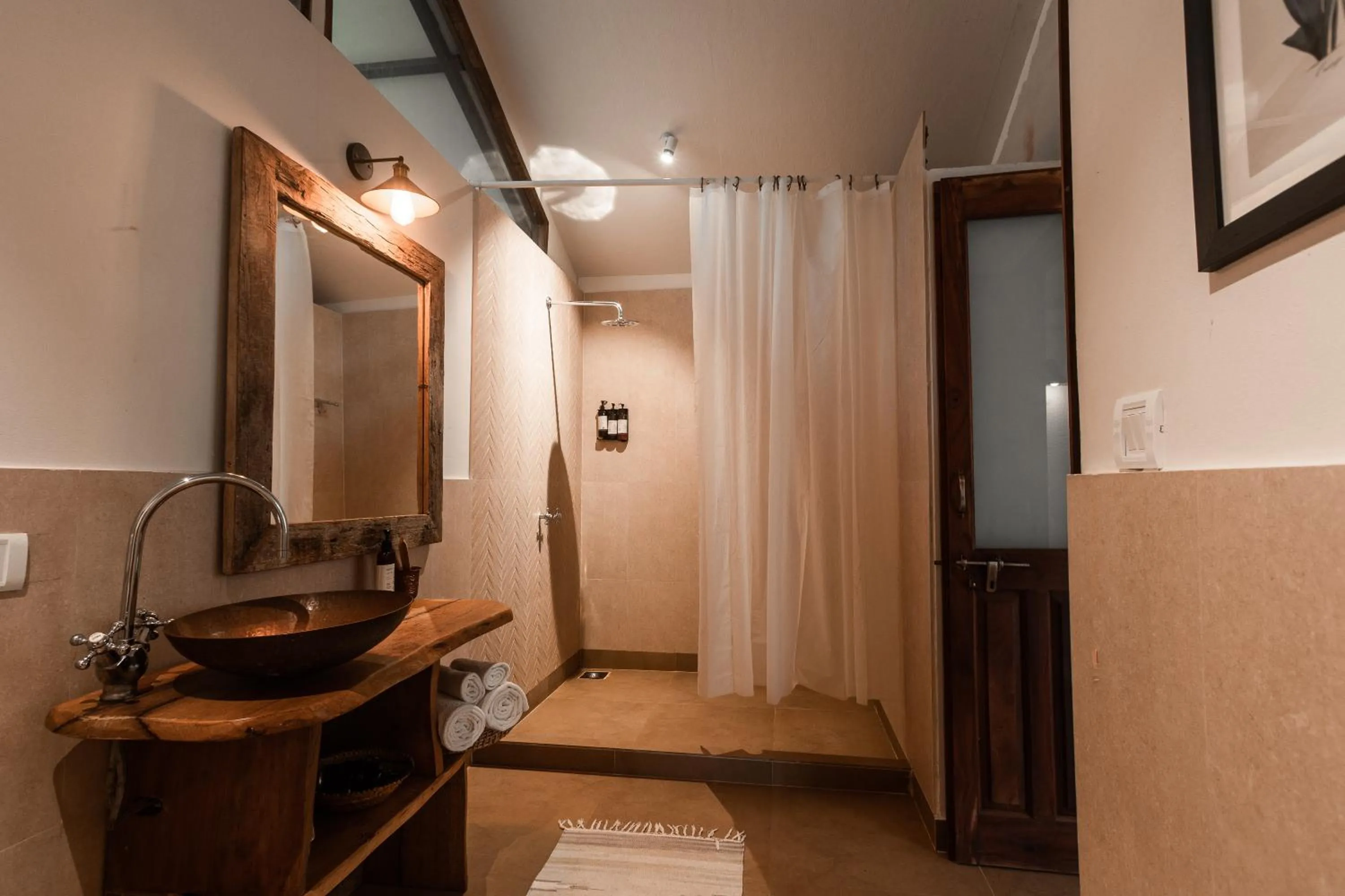 Bathroom in Anahata Retreat Beach Front Ashwem Goa