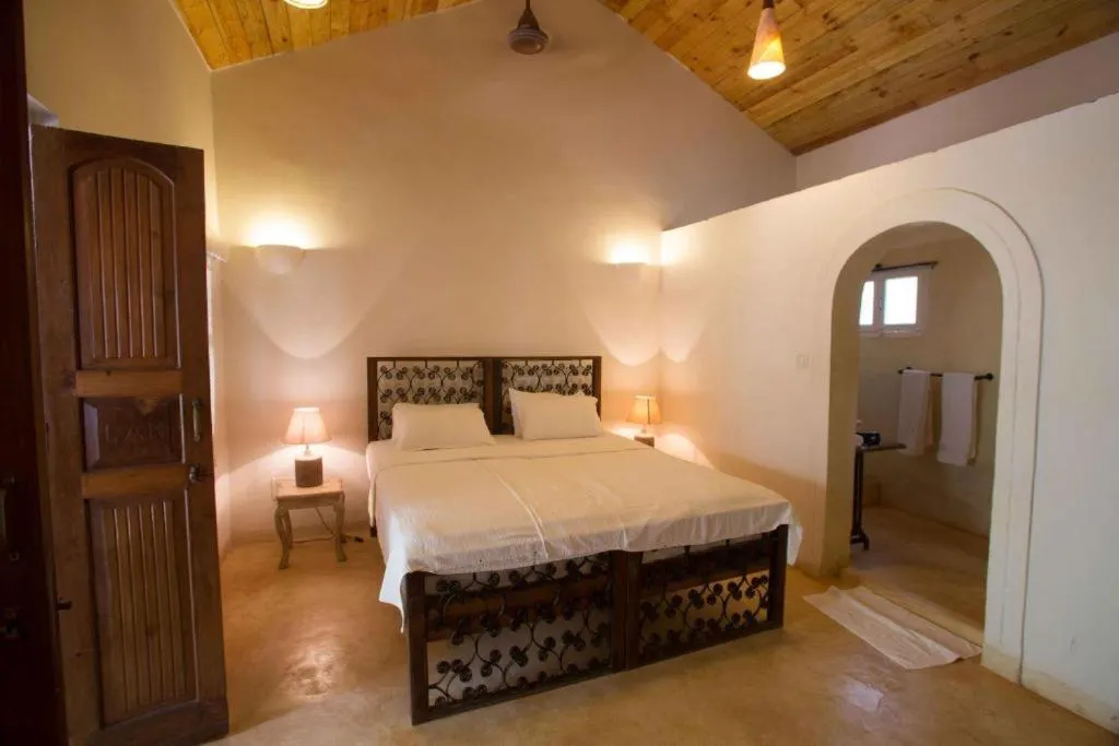 Bedroom, Bed in Anahata Retreat Beach Front Ashwem Goa