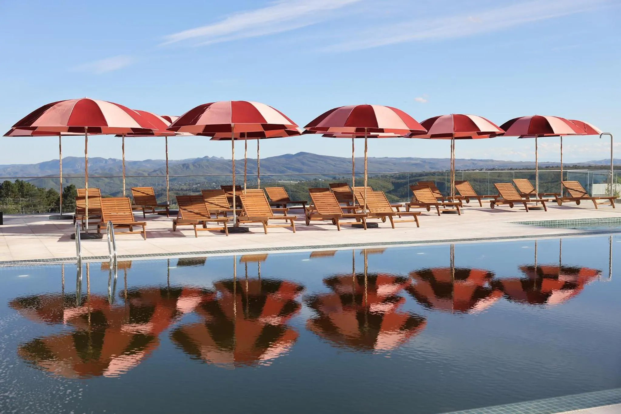 Swimming pool in BODBE Hotel