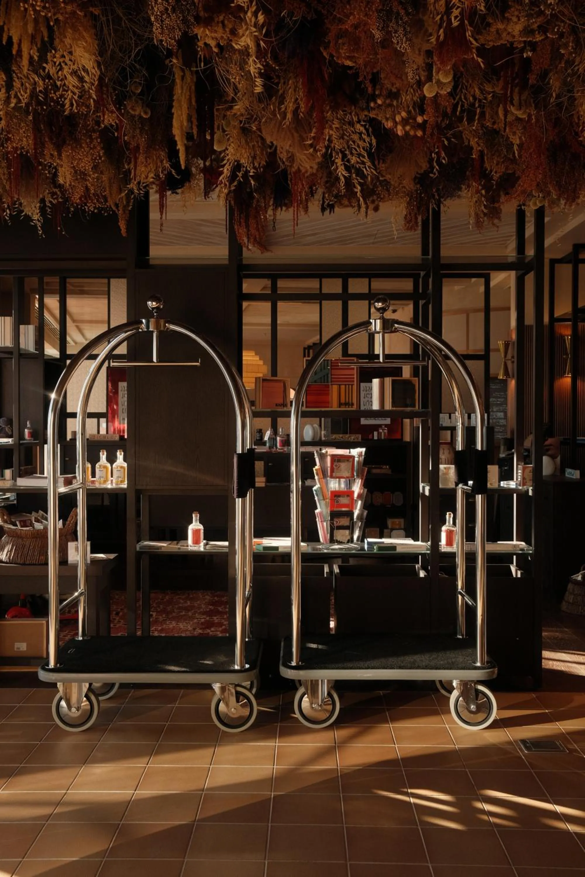 Lobby or reception in BODBE Hotel