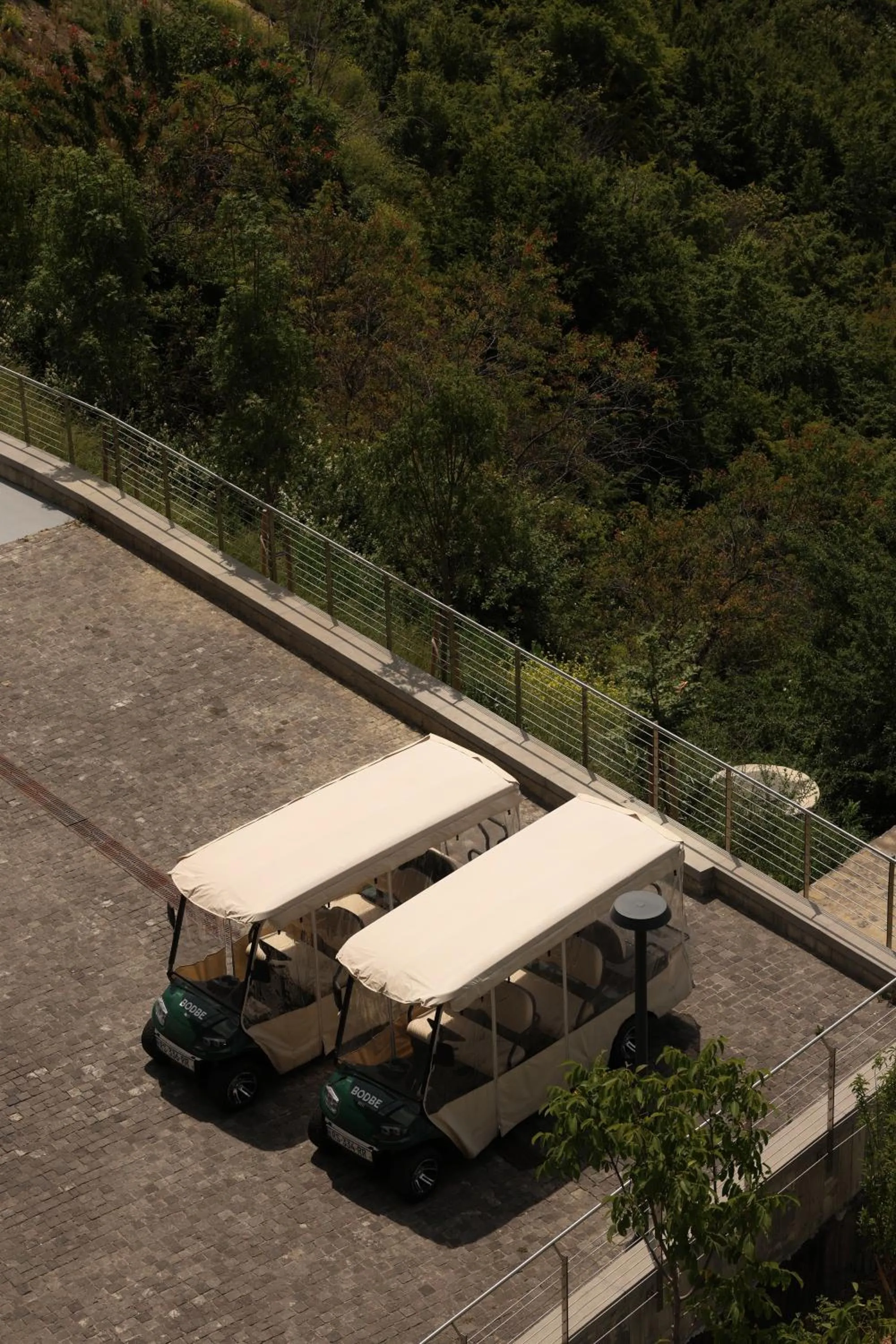 Parking in BODBE Hotel