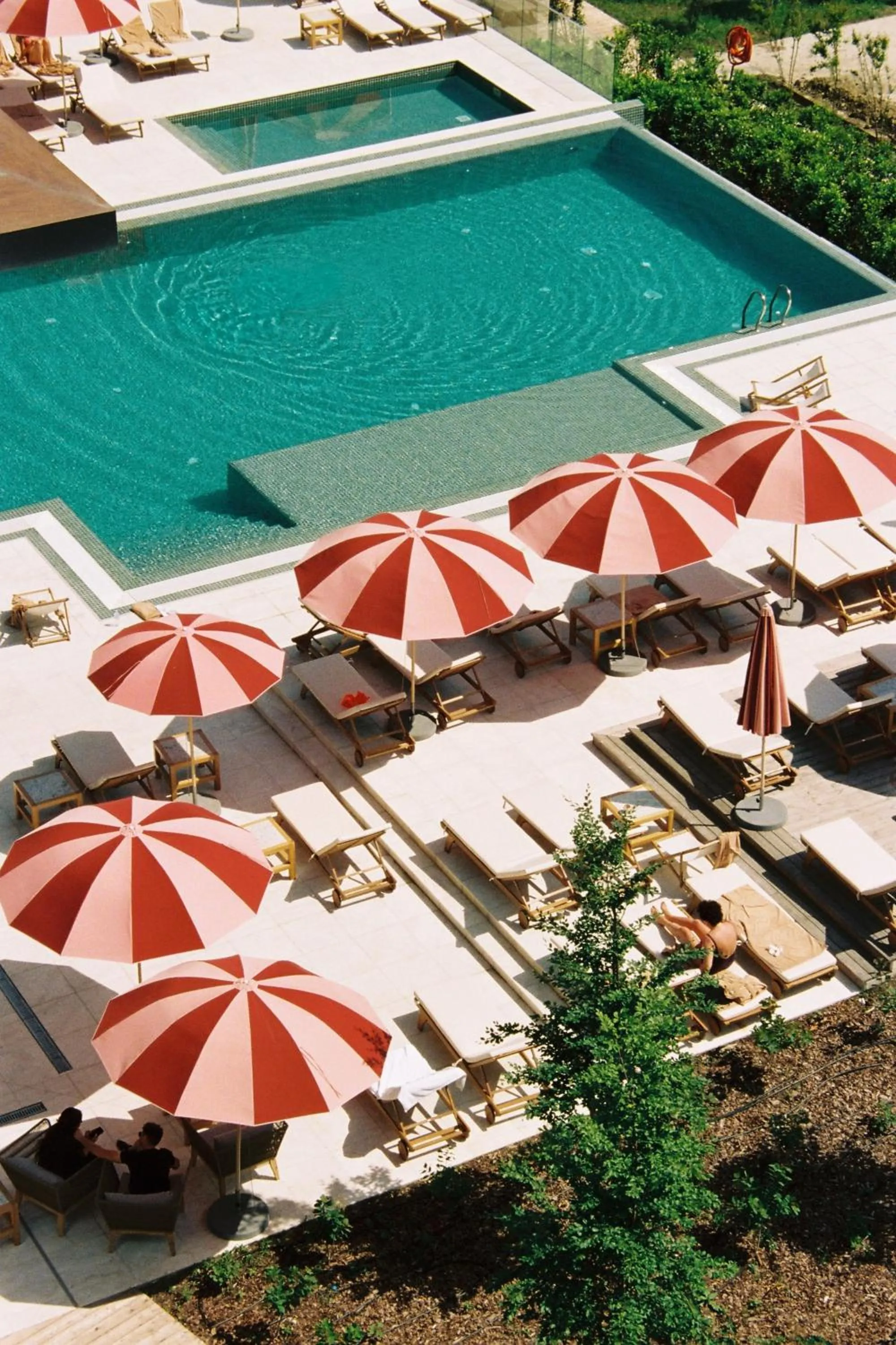 Swimming pool in BODBE Hotel