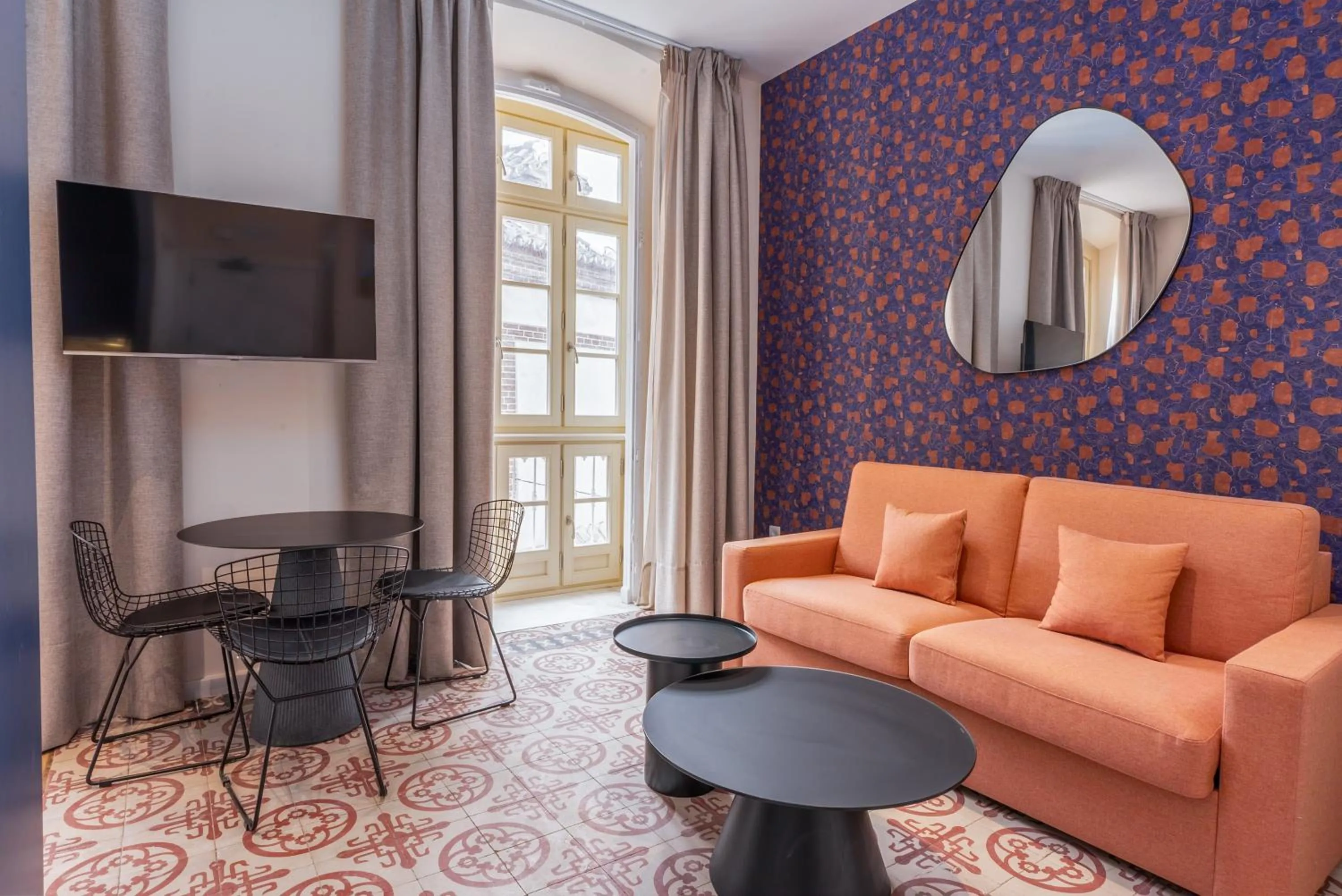 Living room in Smartr Malaga Centro