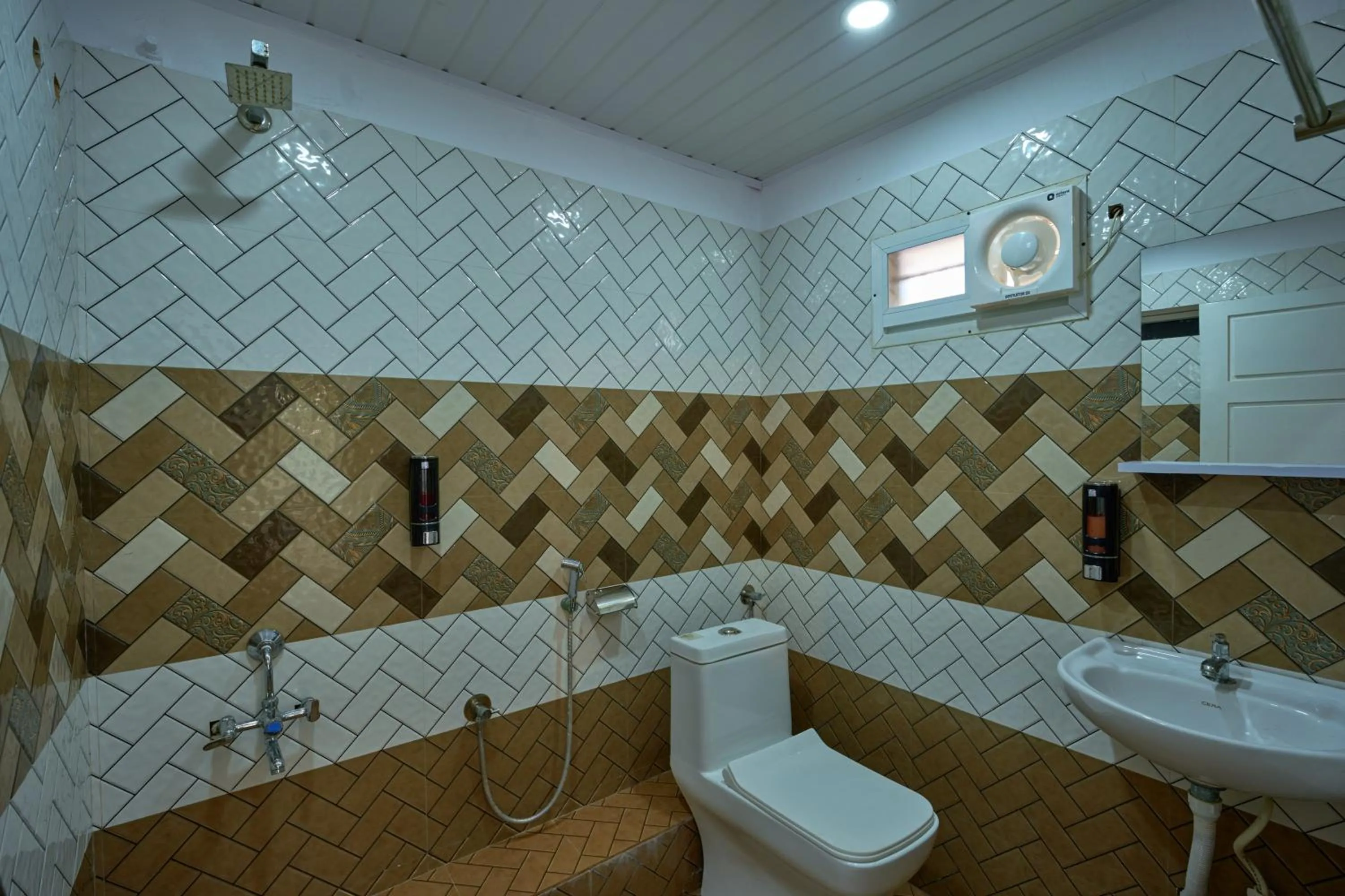 Bathroom in Panakal Residency, Fort Kochi