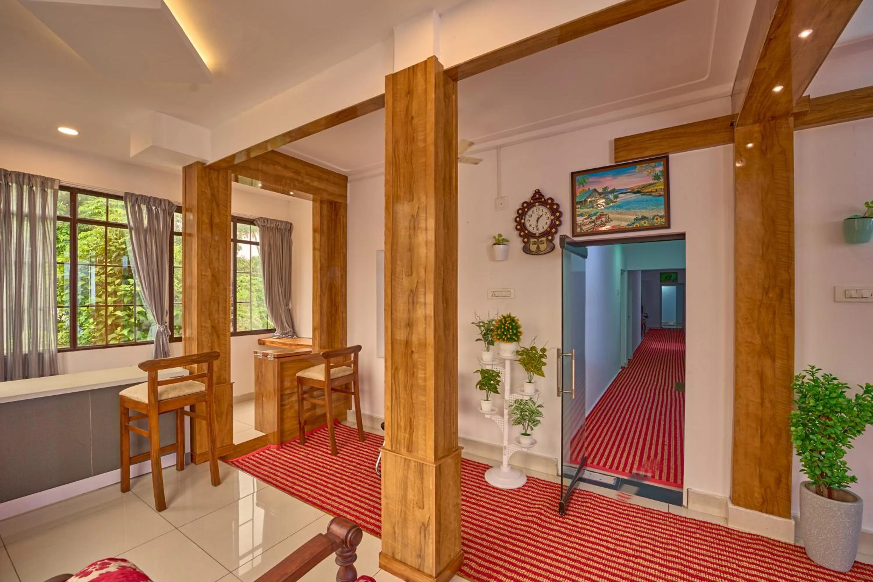 Lobby or reception, Bed in Panakal Residency, Fort Kochi