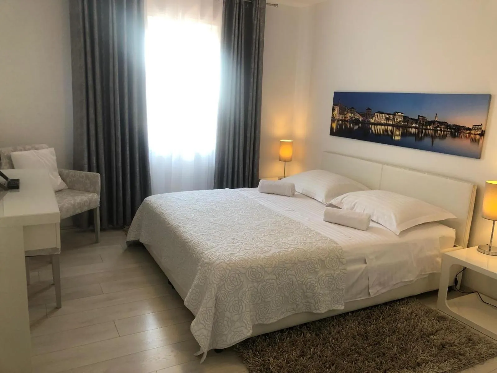 Bed in Apartment Sandra