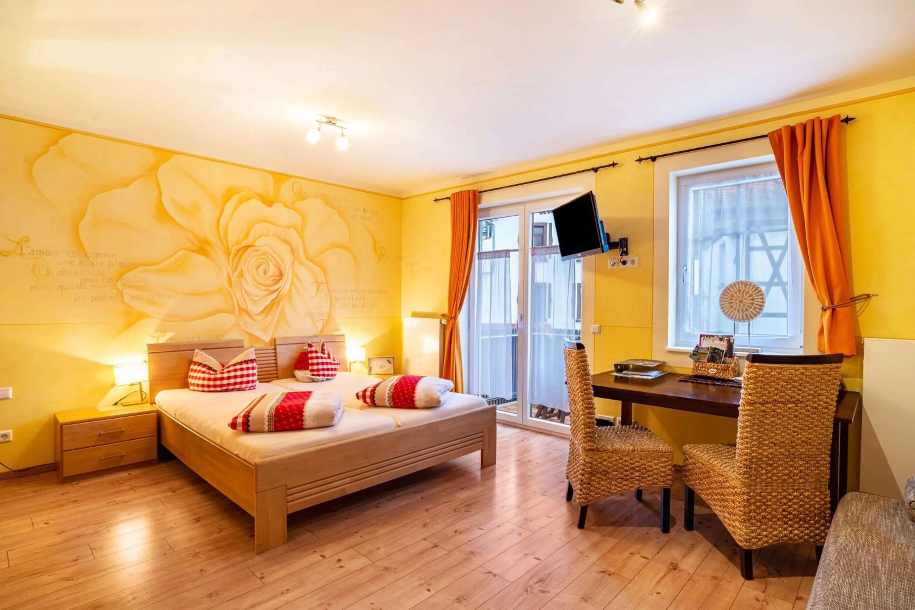 Bed in SCHUSTERjunge Aparthotel