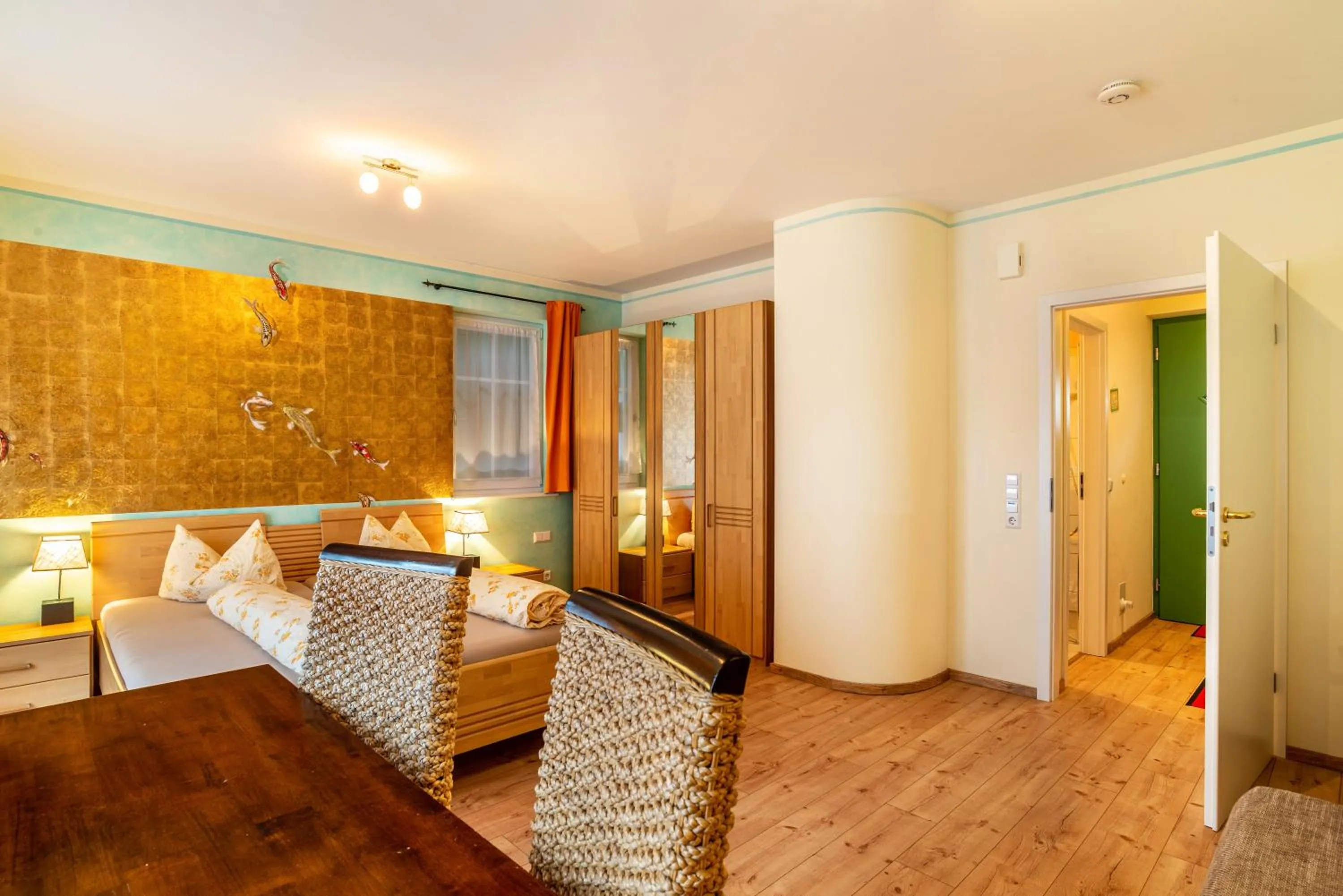 Bed in SCHUSTERjunge Aparthotel