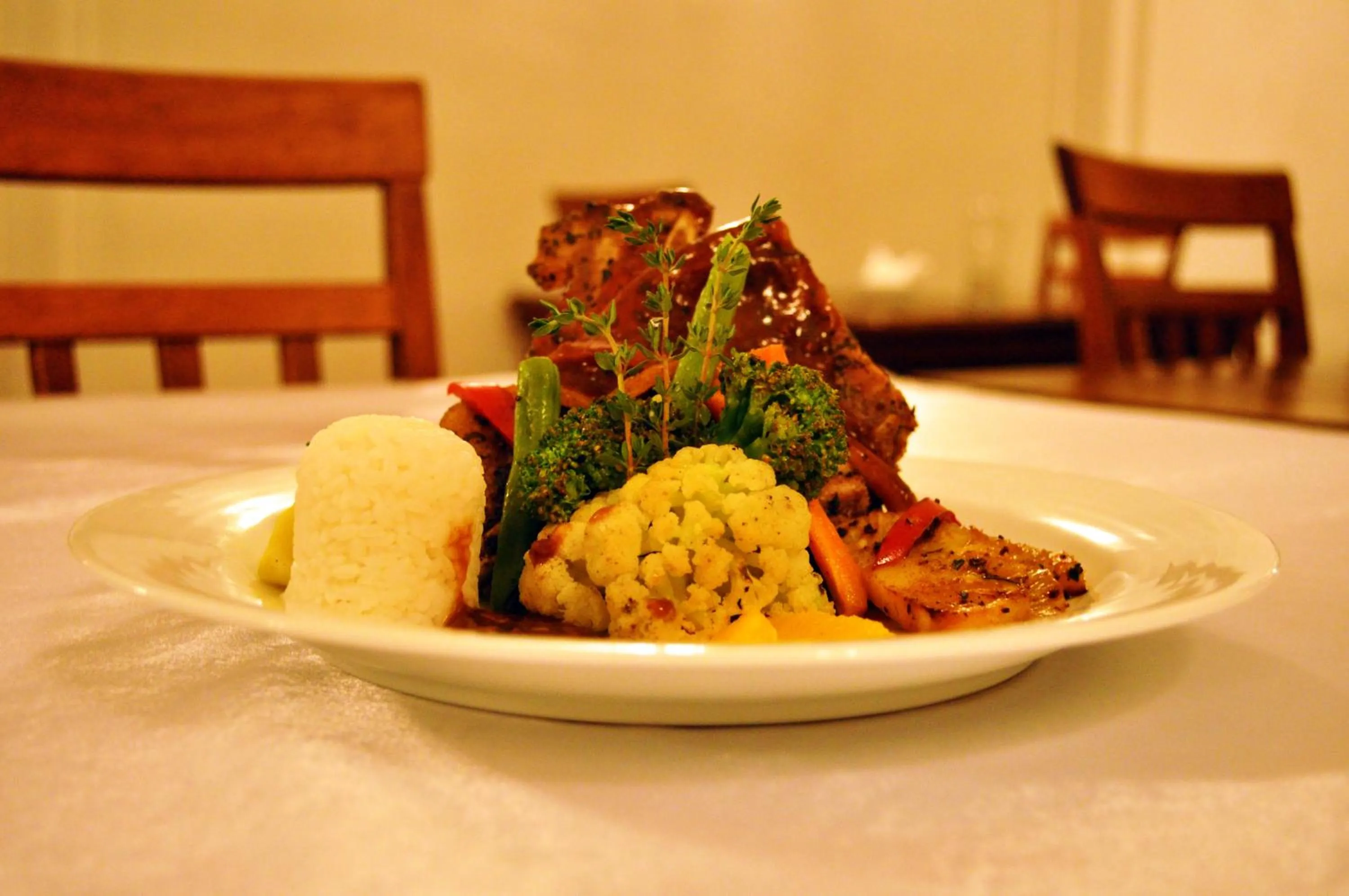 Food close-up in Hill Cottage