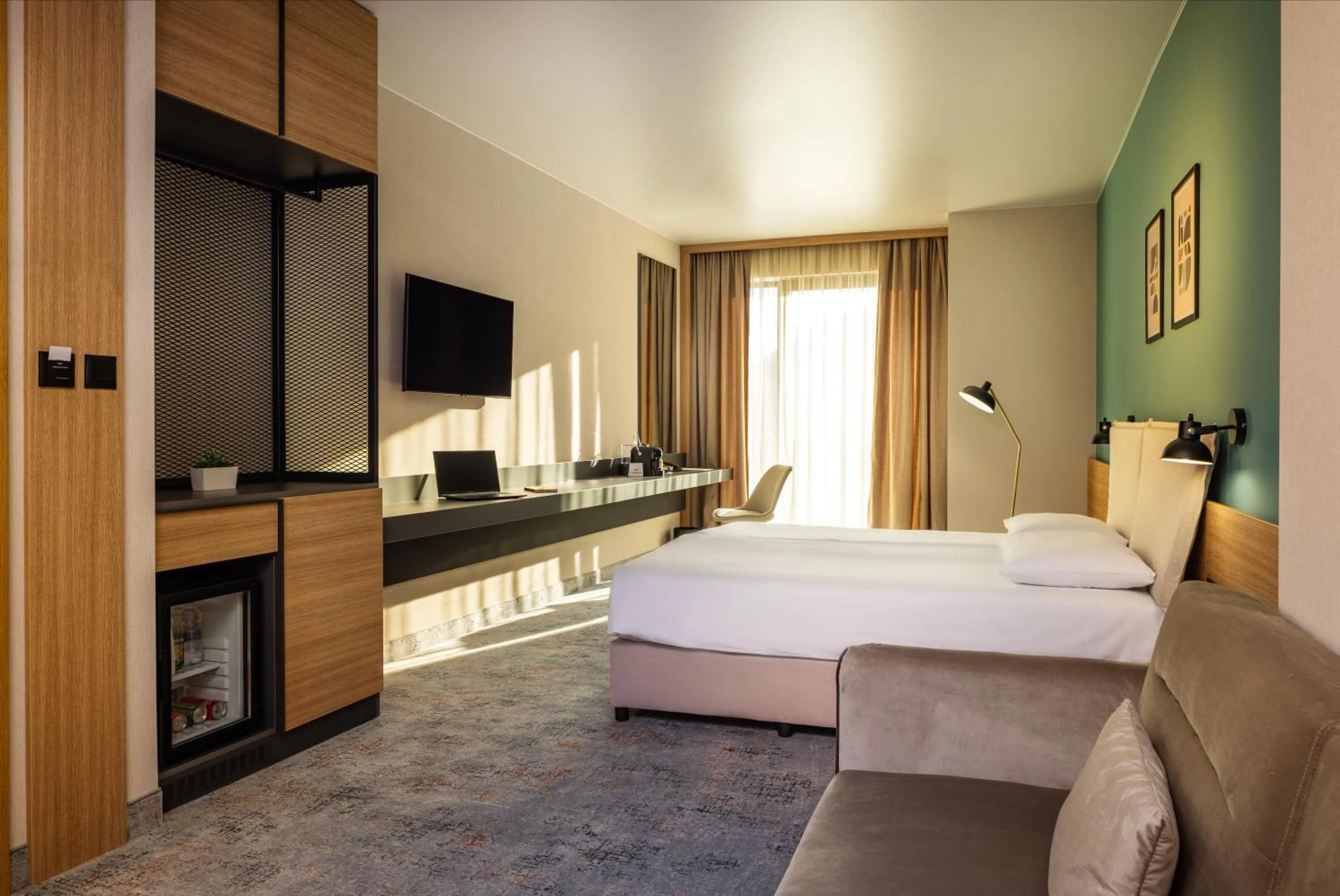 Bed in B1 Downtown Hotel