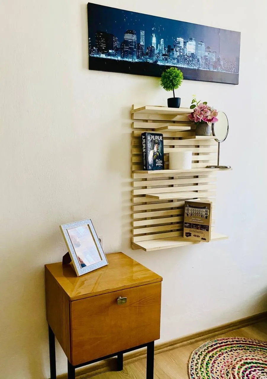 Decorative detail in Hostel Moravia Ostrava