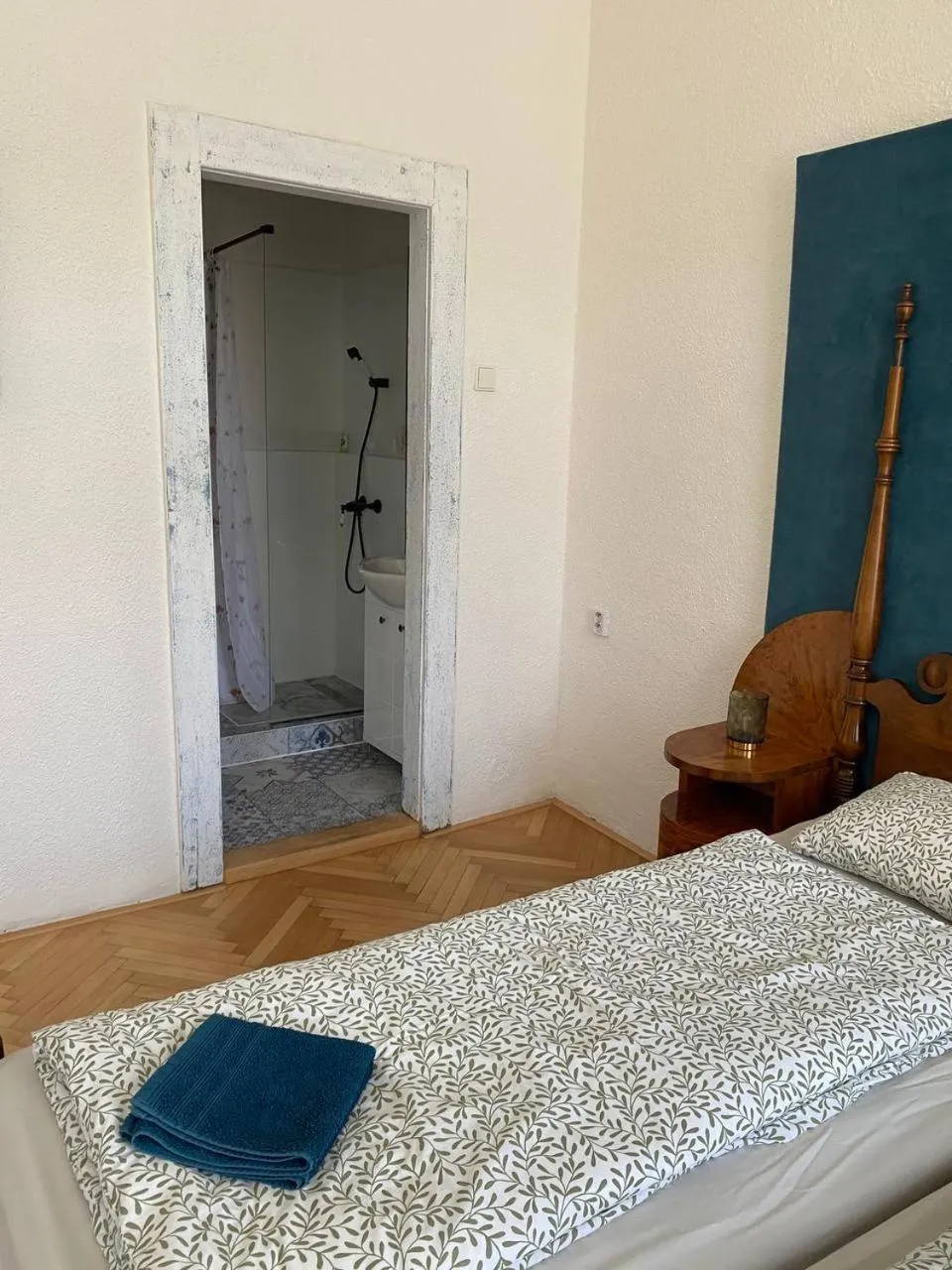 Bathroom, Bed in Hostel Moravia Ostrava