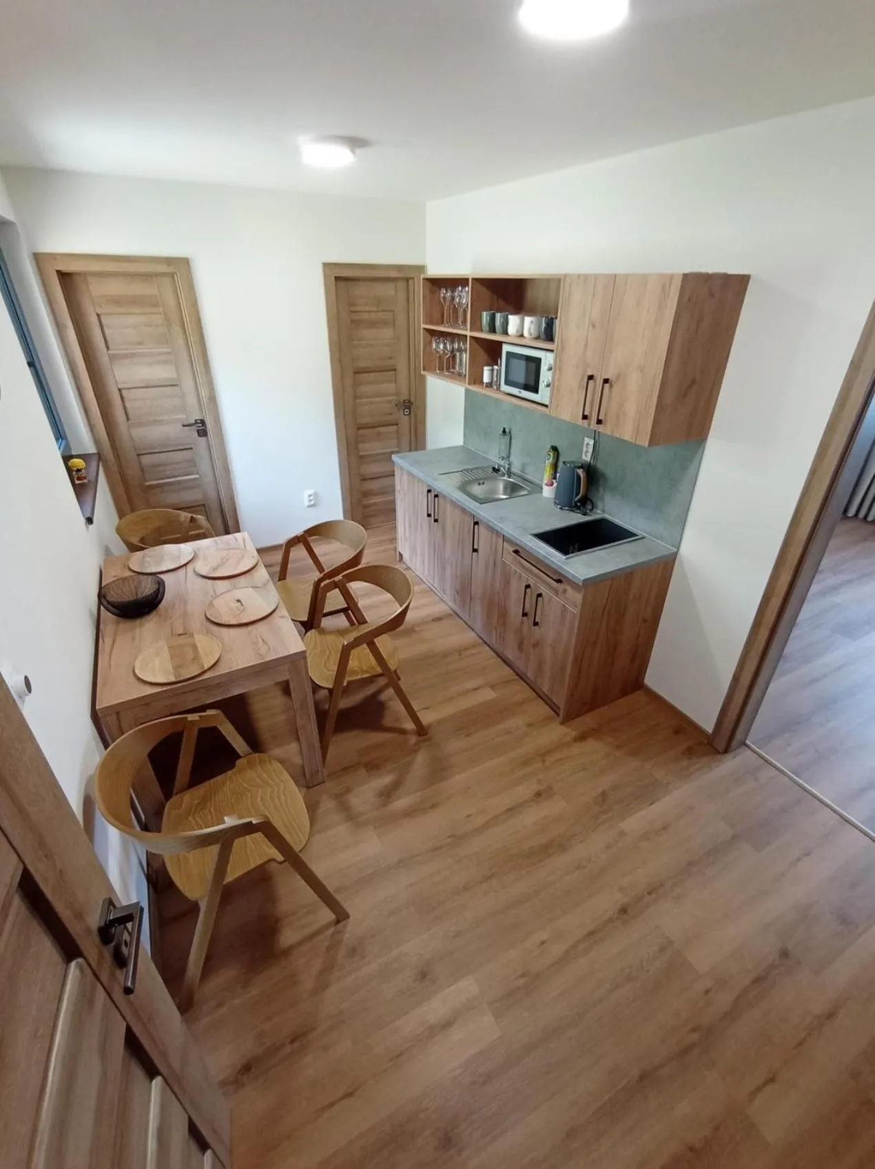 Kitchen or kitchenette in Hotel Granit Smrekovica