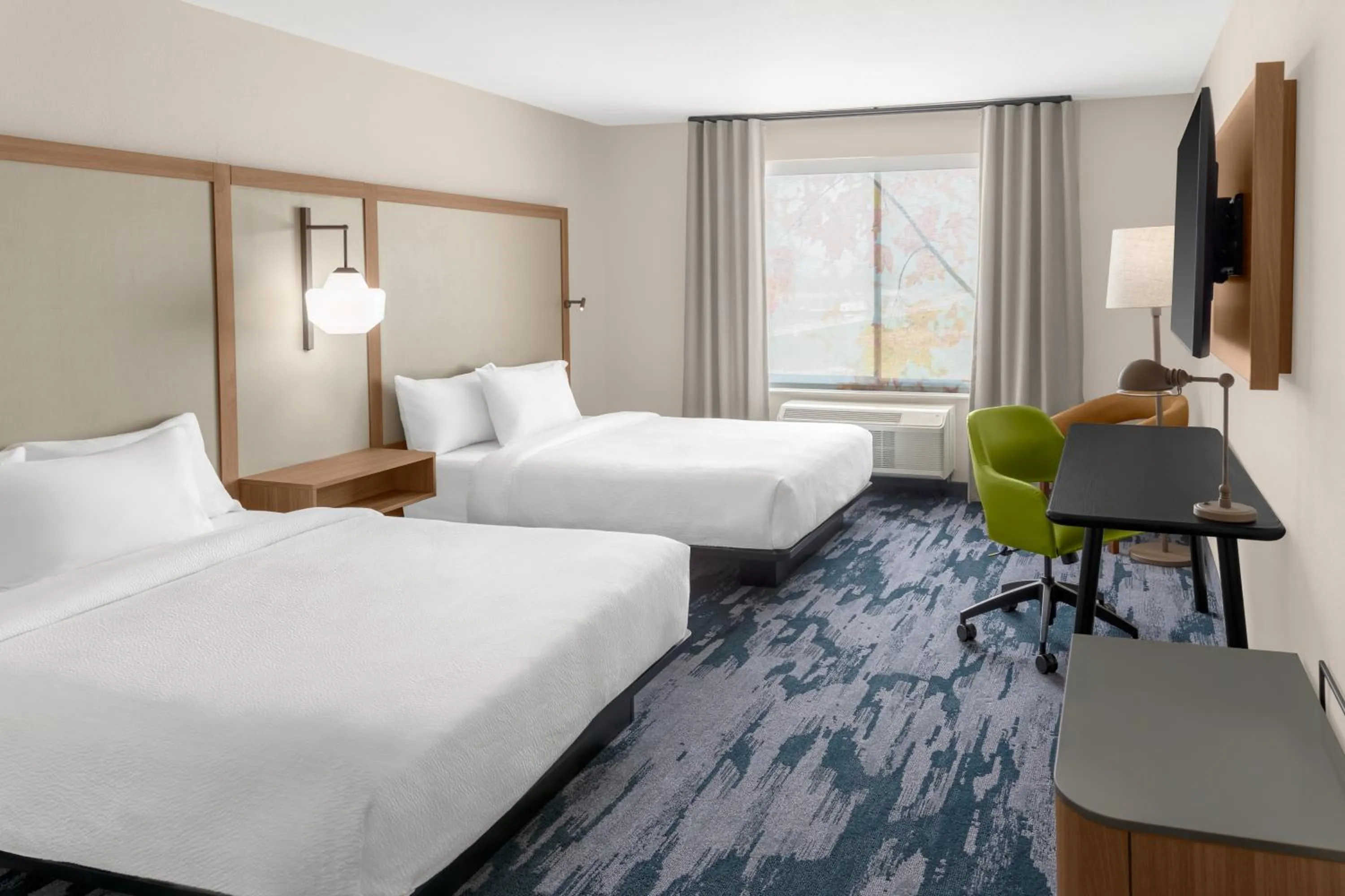 Photo of the whole room, Bed in Fairfield by Marriott Inn & Suites Norwalk