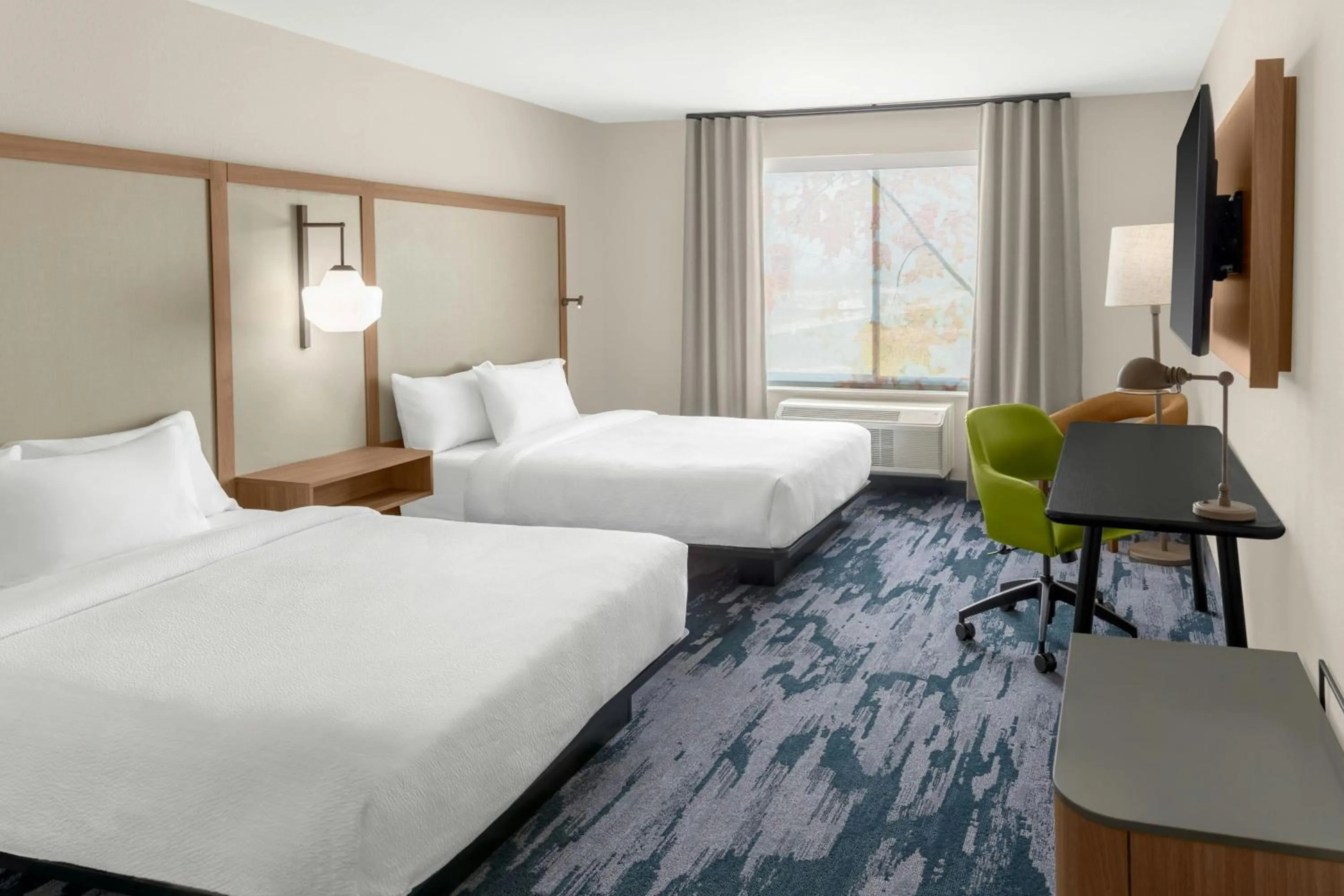 Photo of the whole room, Bed in Fairfield by Marriott Inn & Suites Norwalk