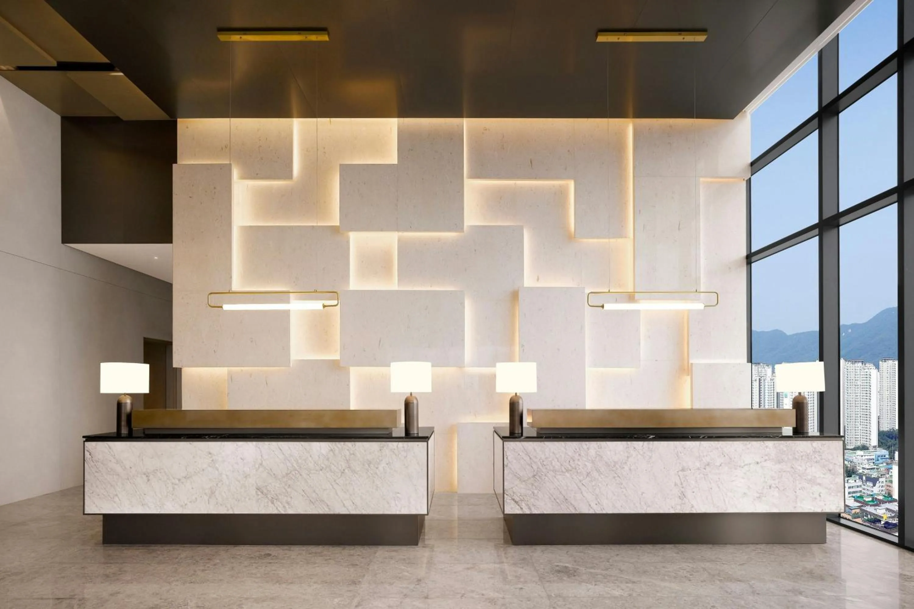 Lobby or reception in AC Hotel by Marriott Seoul Geumjeong