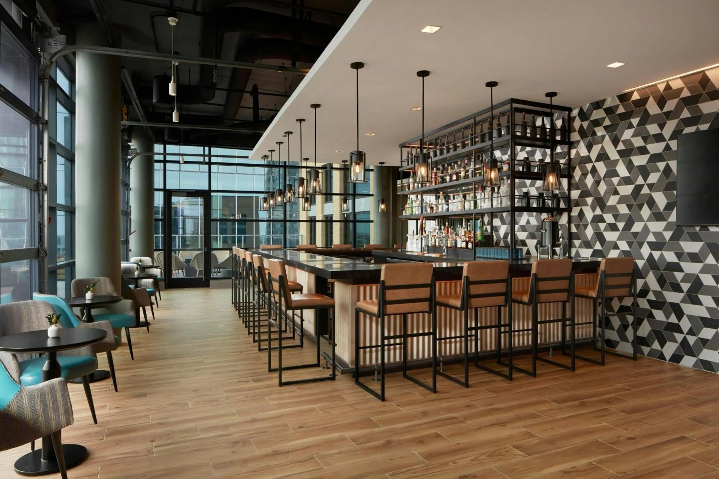 Lounge or bar in AC Hotel by Marriott Reston