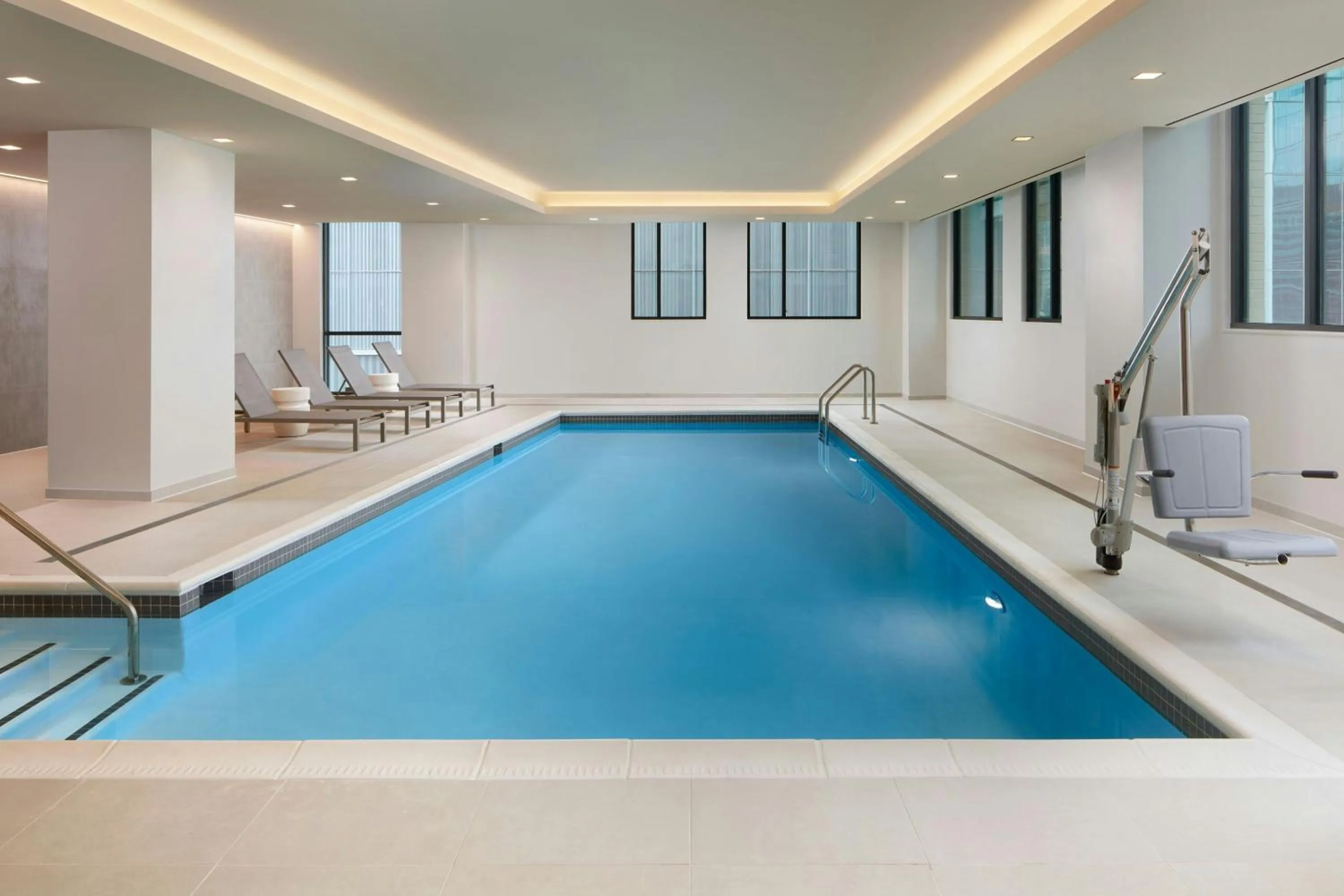 Swimming pool in AC Hotel by Marriott Reston