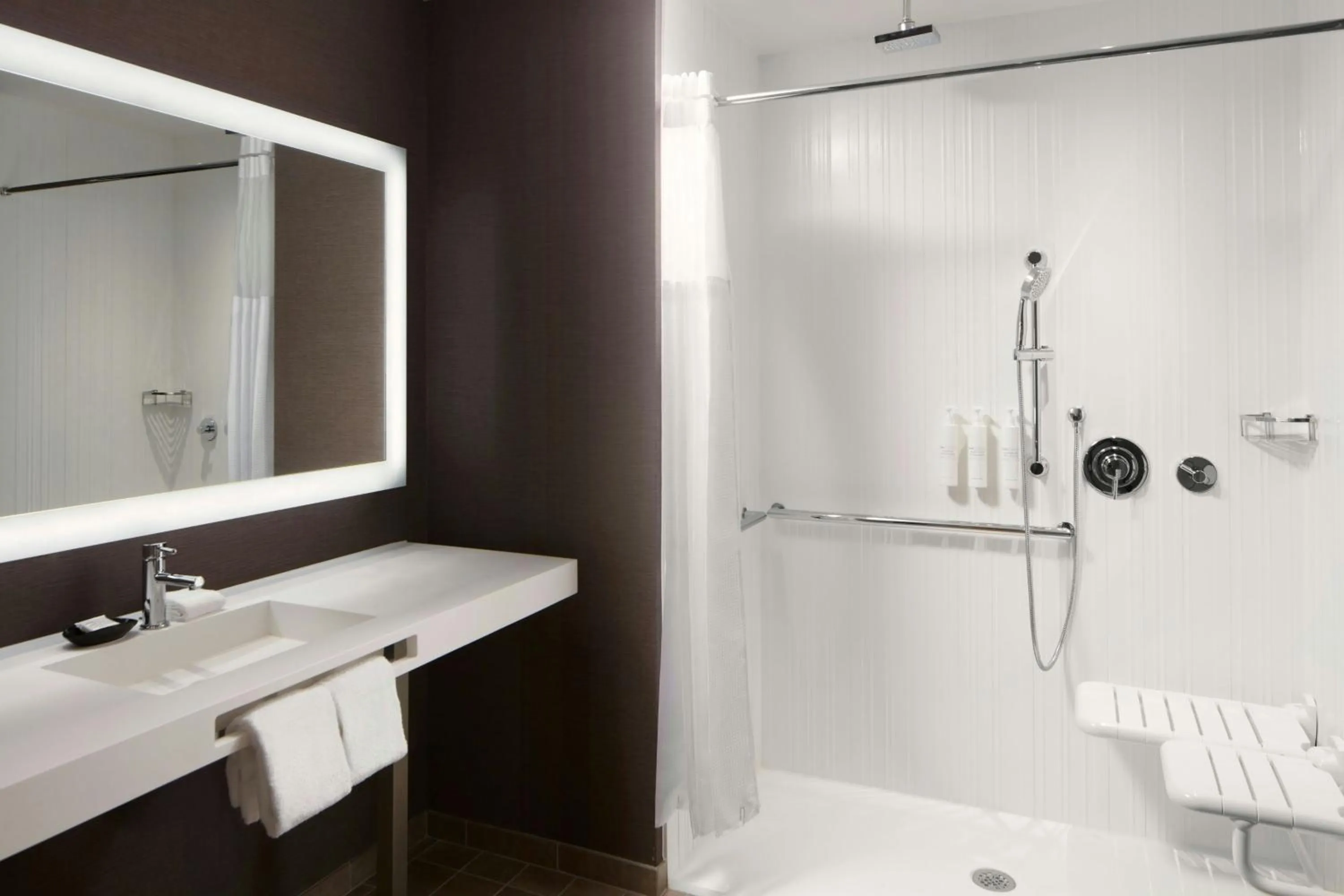 Bathroom in AC Hotel by Marriott Reston