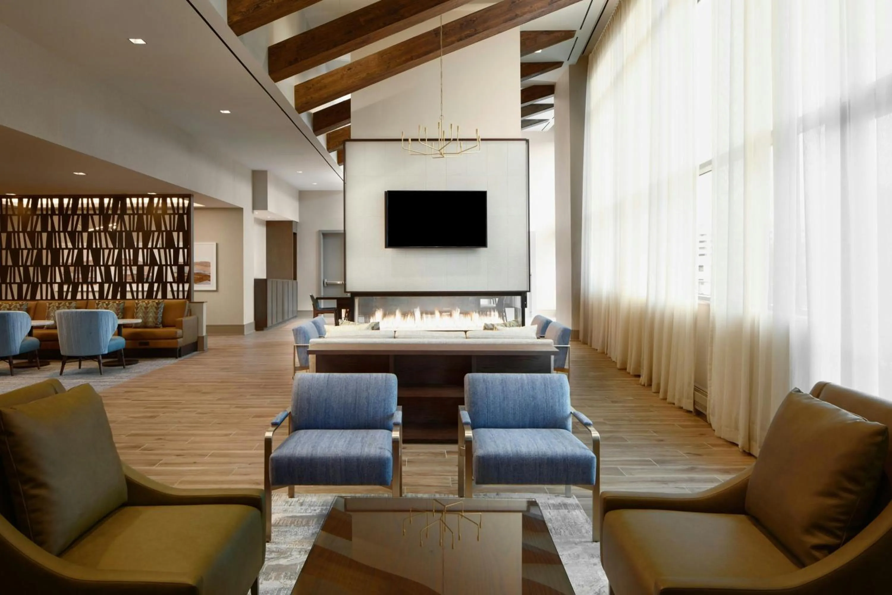 Lounge or bar in Residence Inn by Marriott Reston