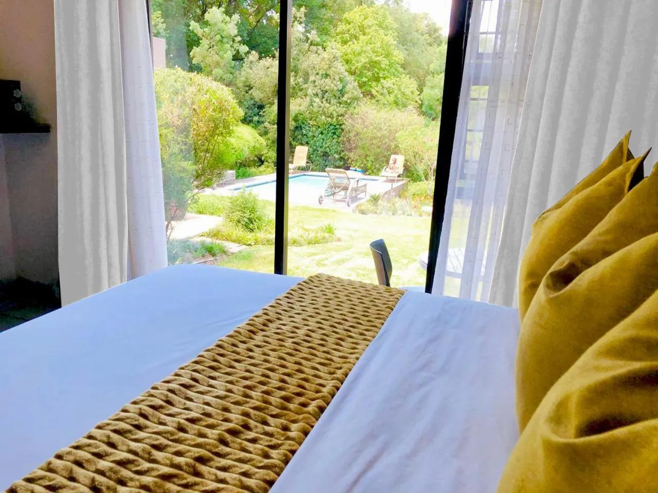 Bedroom in Sand River Guest House