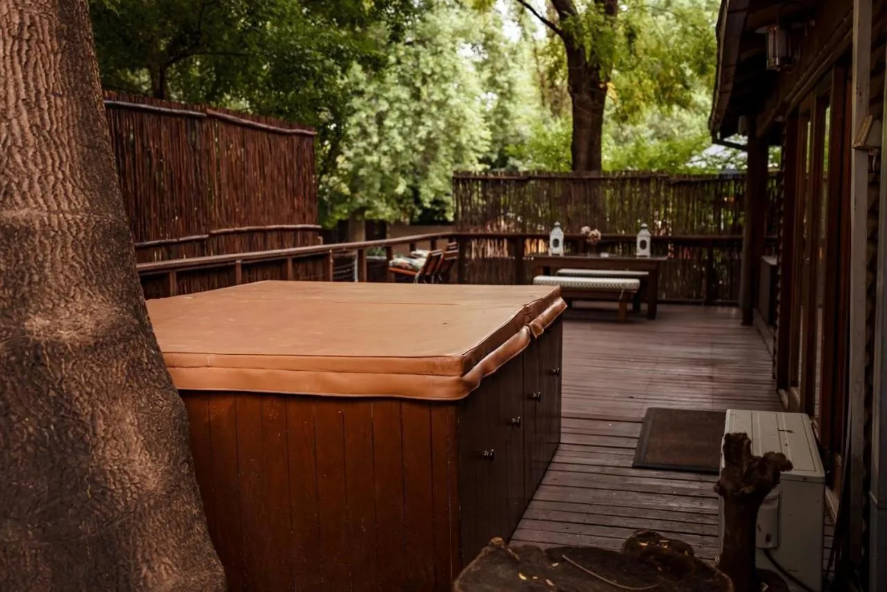 Hot Tub in Sand River Guest House