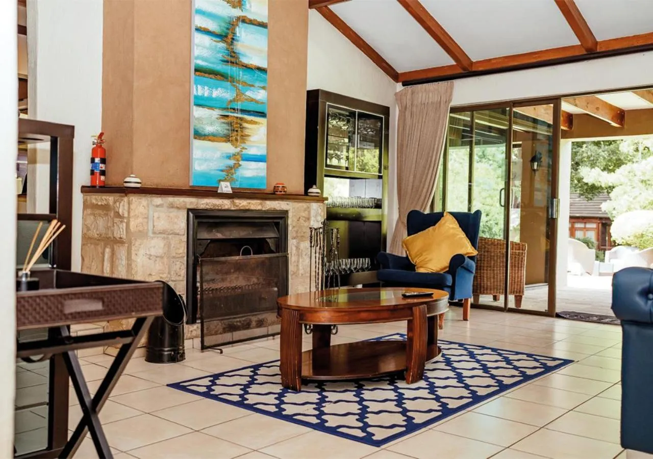 Living room in Sand River Guest House