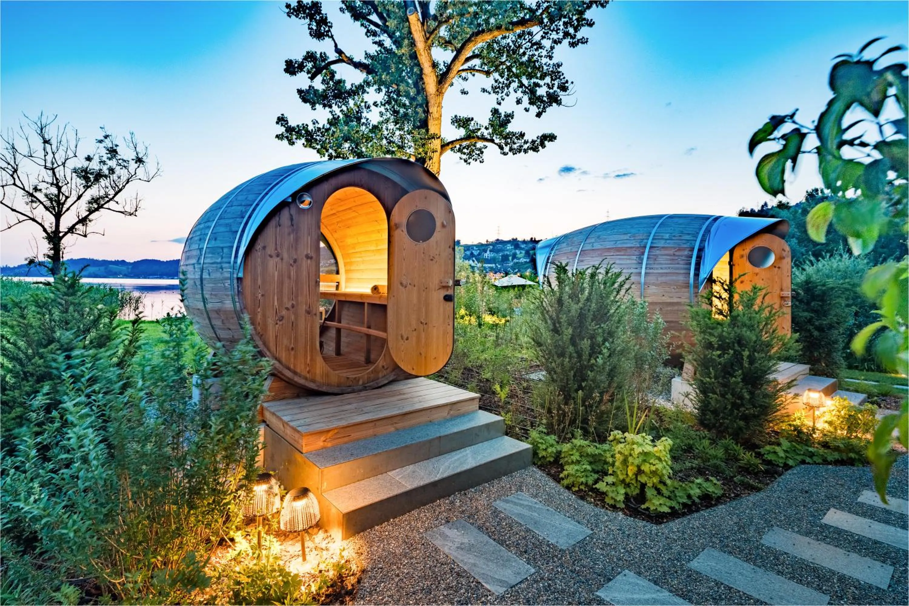 Sauna in Strandhotel Schmerikon