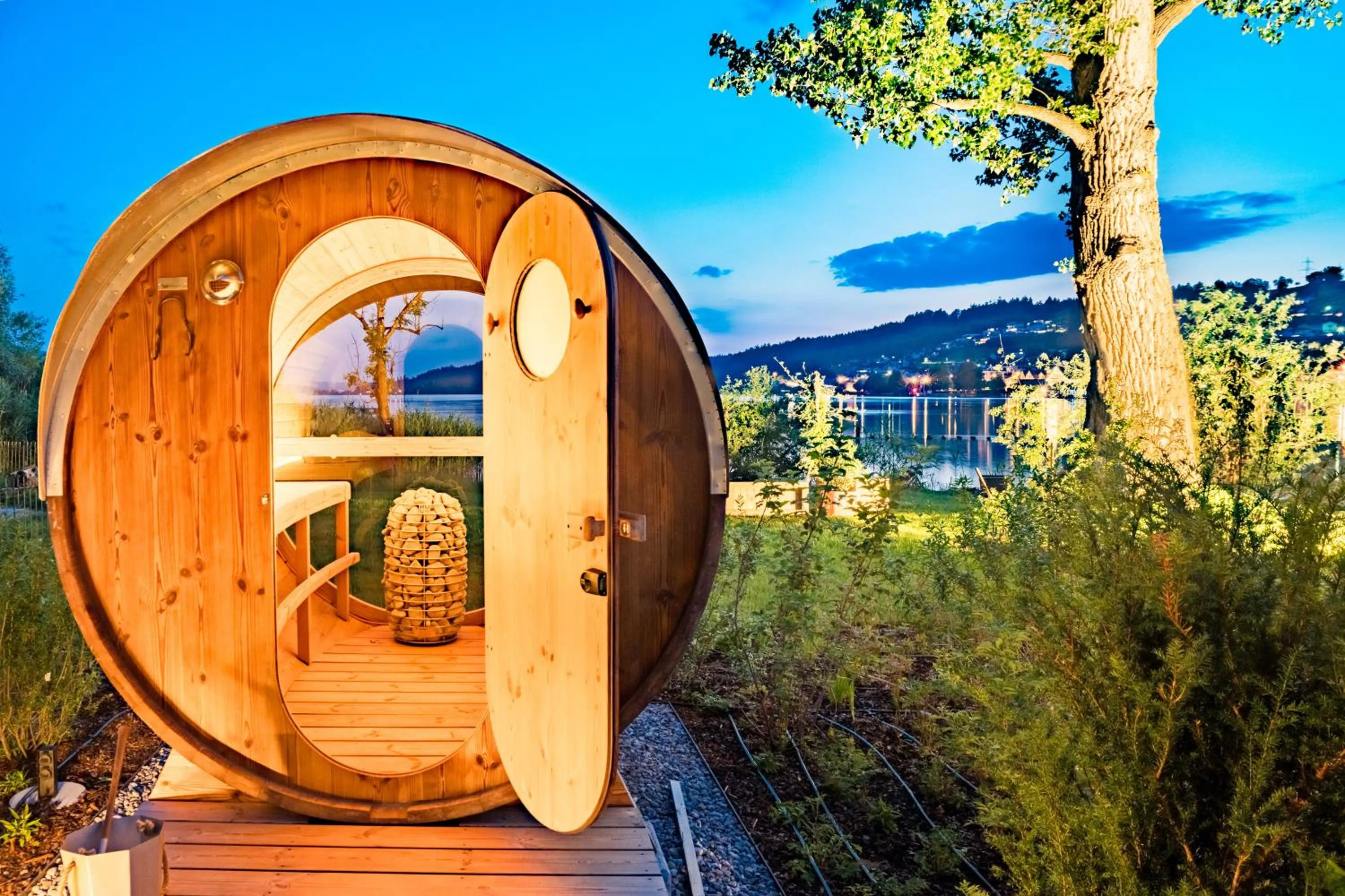 Sauna in Strandhotel Schmerikon